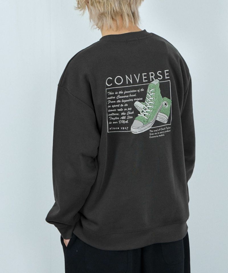 CONVERSE バックサガラ刺繍スウェット メンズ商品画像-3
