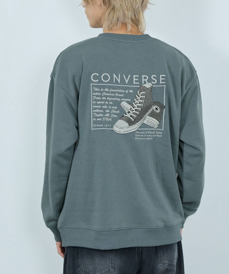 [値下げ]CONVERSE  バックサガラ刺繍スウェット メンズ商品画像-4