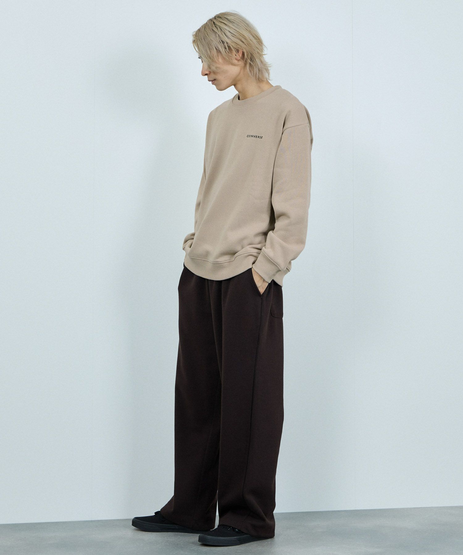 CONVERSE  バックサガラ刺繍スウェット メンズ商品画像-6