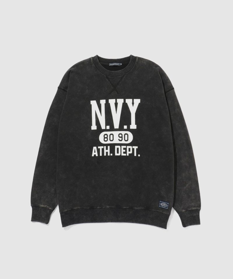 NAVY  ウォッシュバルーントレーナー メンズ商品画像-23