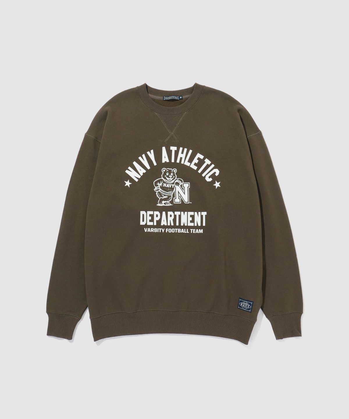 NAVY ウォッシュバルーントレーナー メンズ