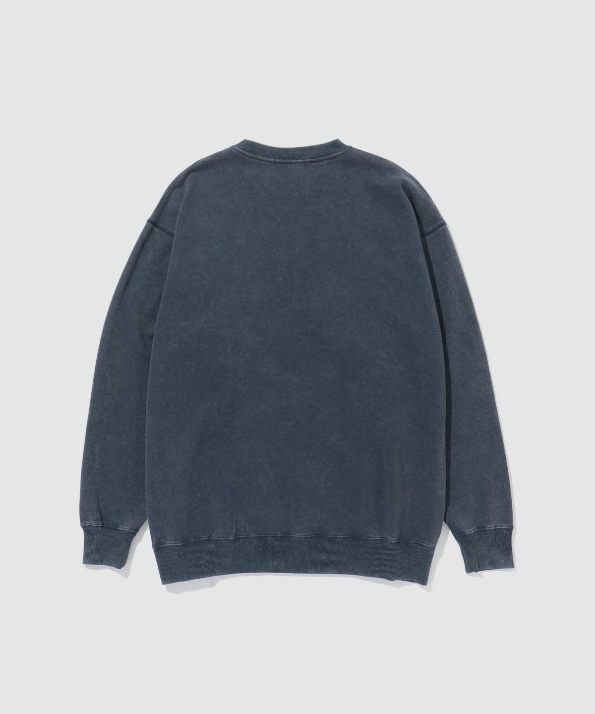 NAVY ウォッシュバルーントレーナー メンズ