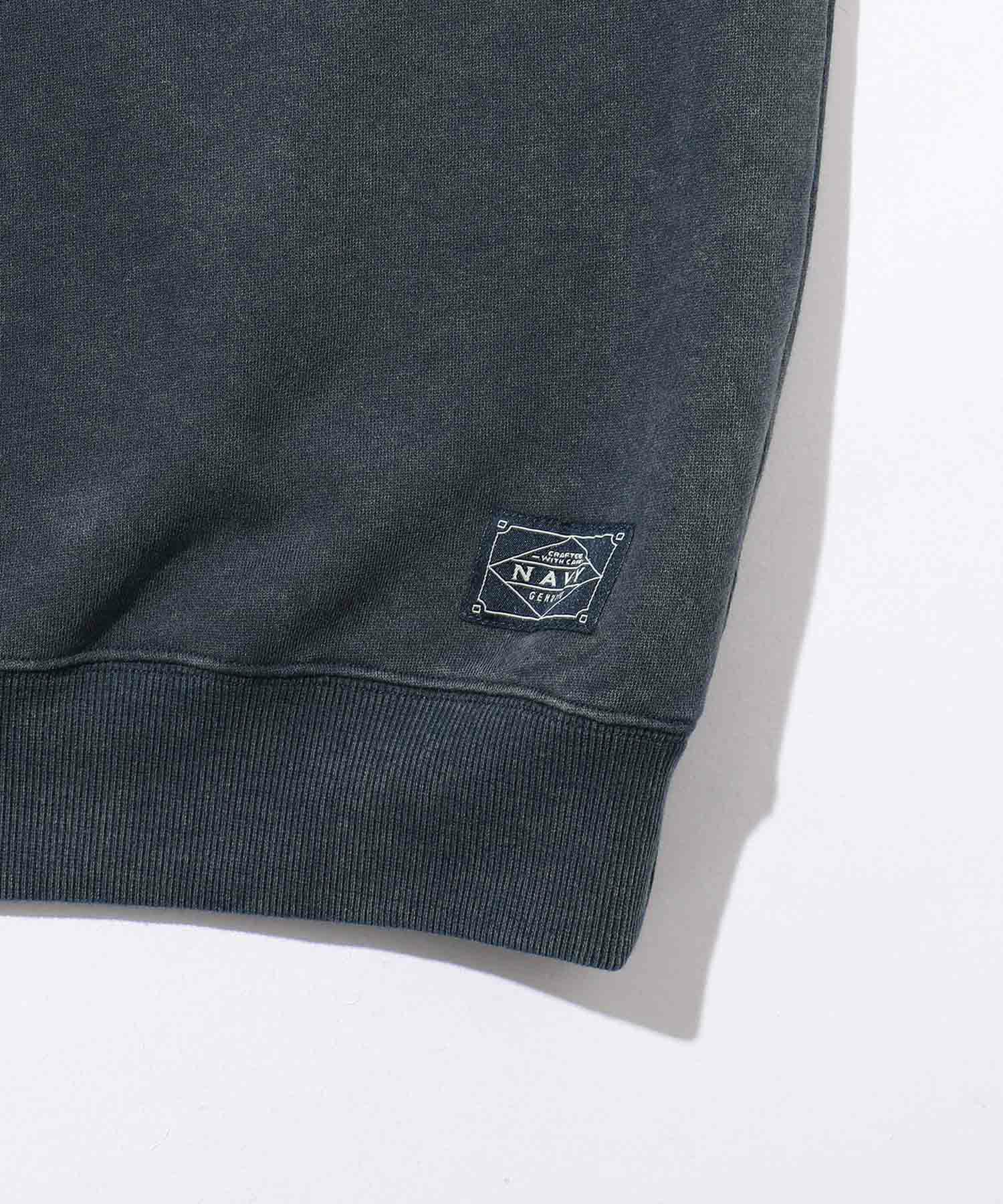 NAVY  ウォッシュバルーントレーナー メンズ商品画像-28