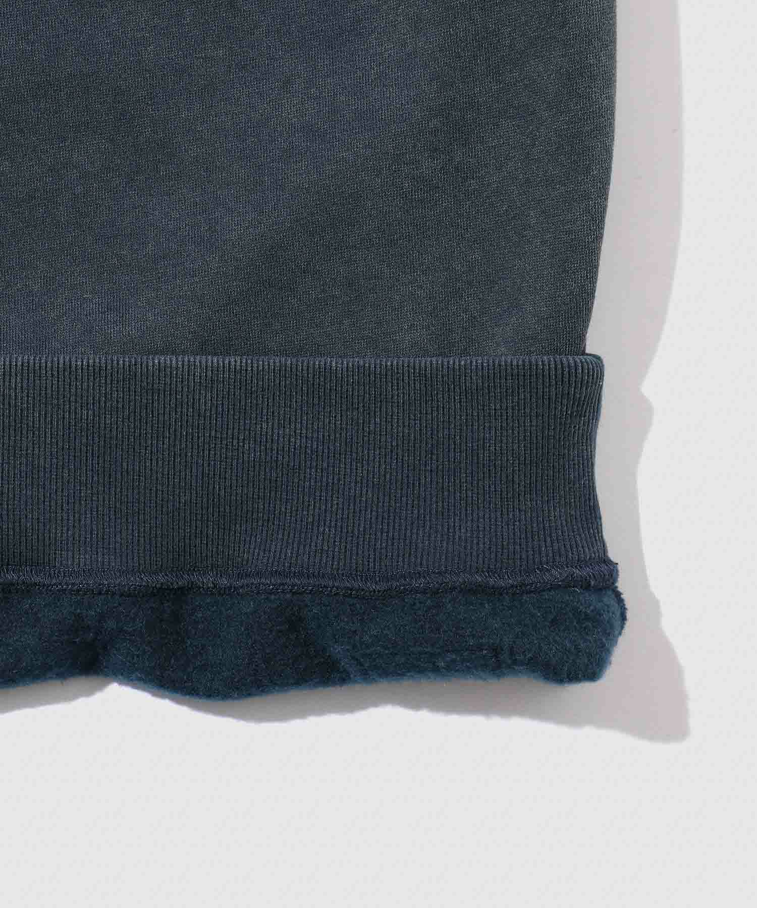 NAVY ウォッシュバルーントレーナー メンズ