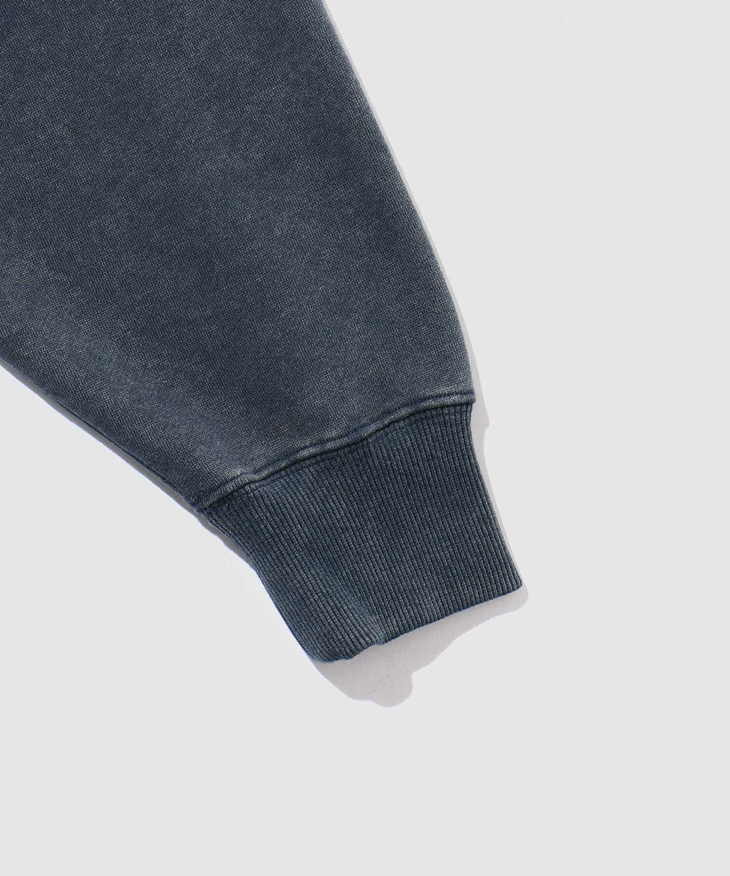 NAVY ウォッシュバルーントレーナー メンズ