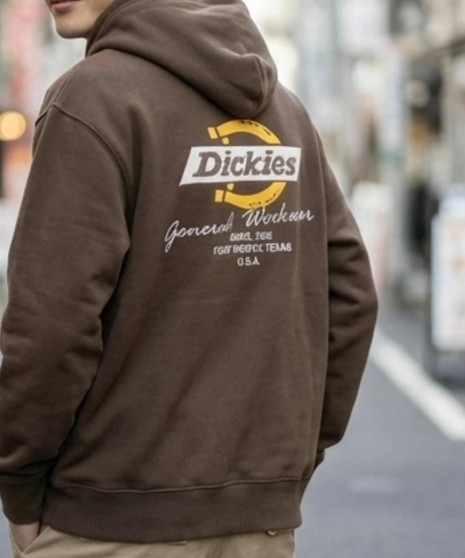Dickies  裏起毛刺繍パーカー メンズ商品画像-4