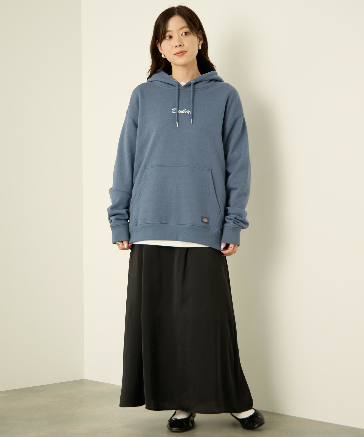 Dickies 裏起毛刺繍パーカー メンズ