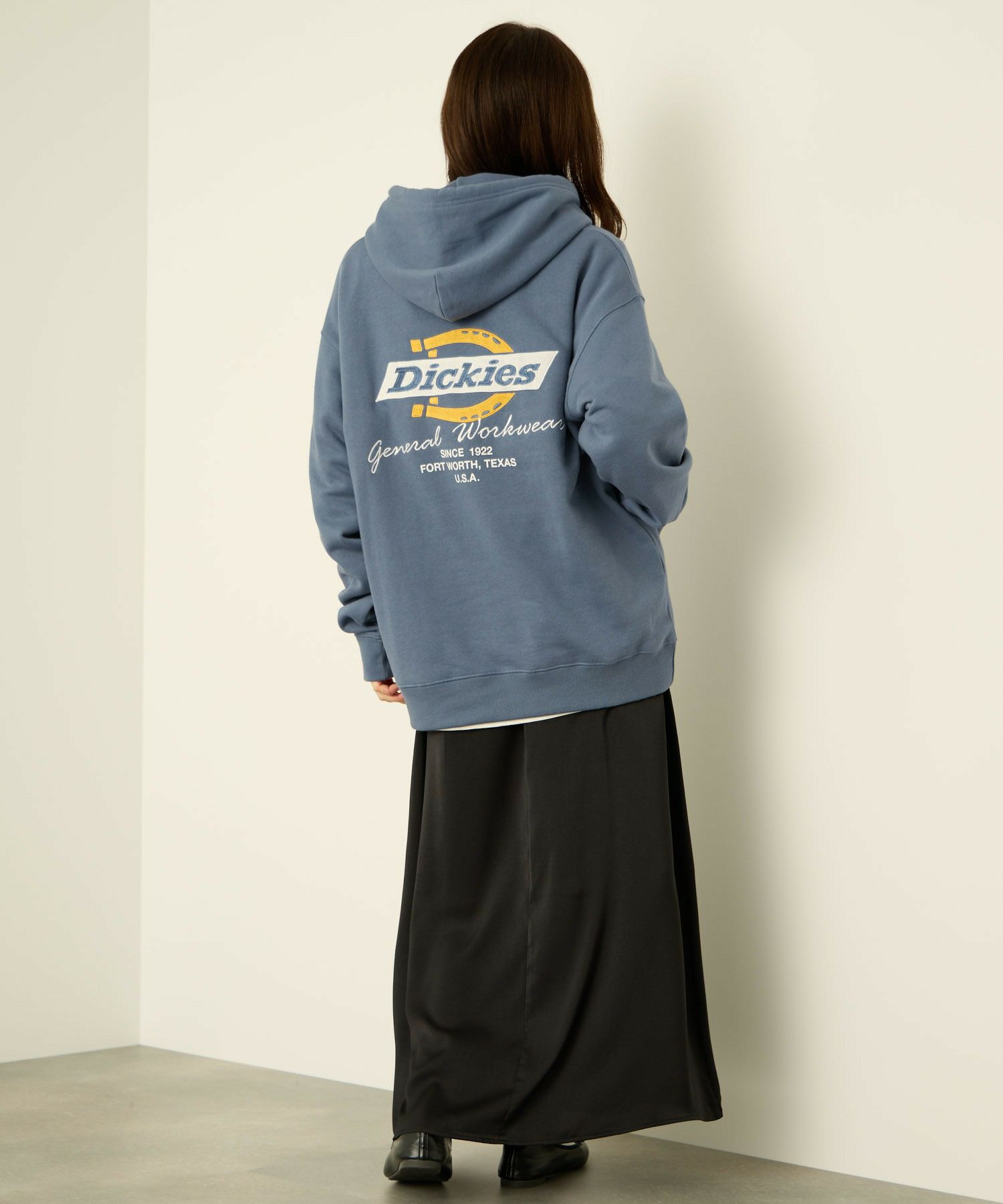 Dickies 裏起毛刺繍パーカー メンズ