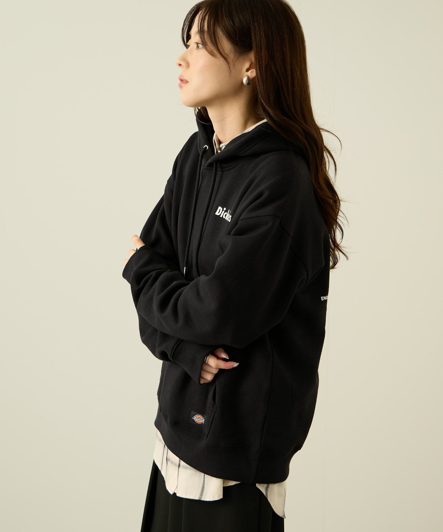 Dickies  裏起毛刺繍パーカー メンズ商品画像-10