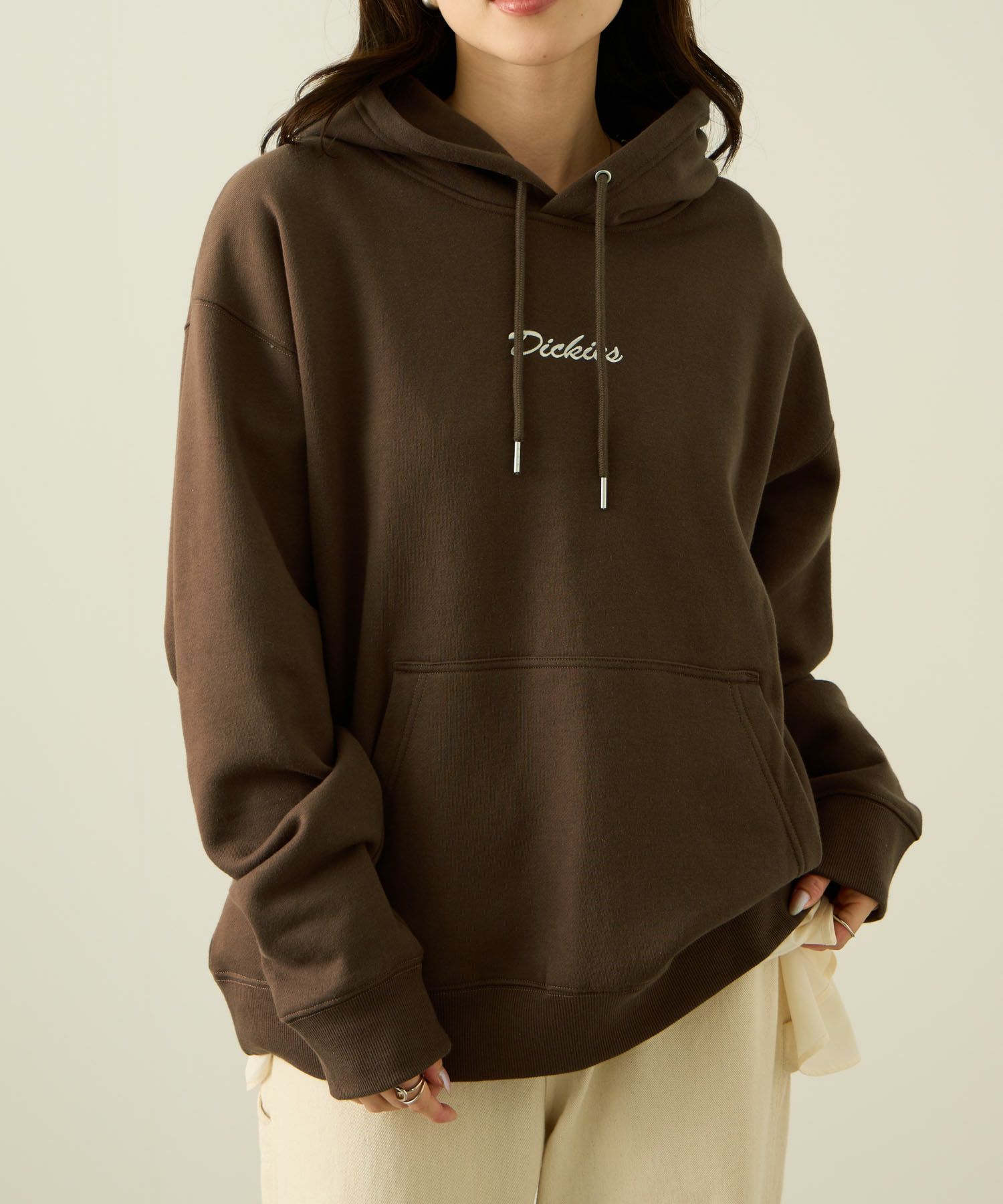 Dickies 裏起毛刺繍パーカー メンズ商品画像-14