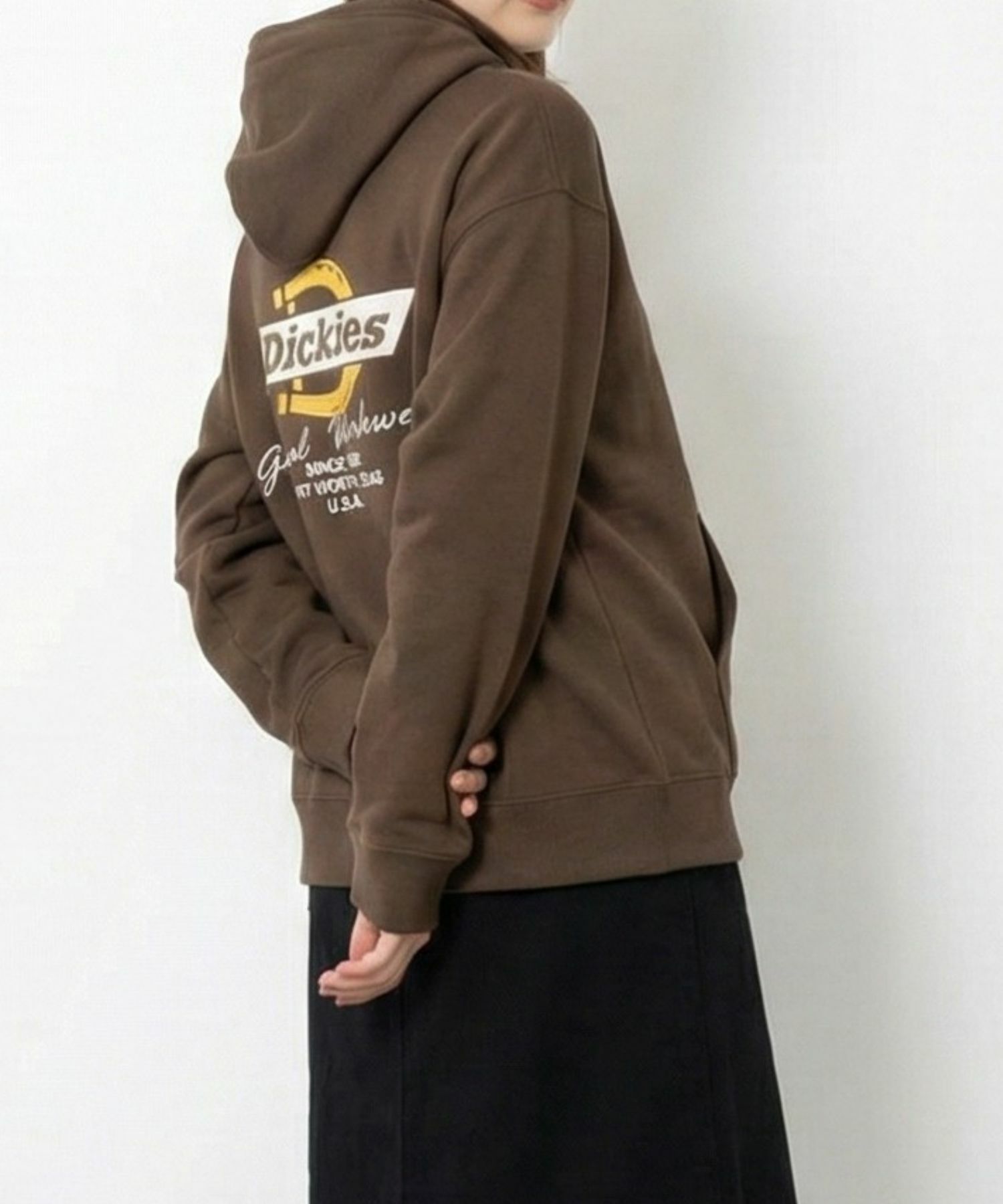 Dickies 裏起毛刺繍パーカー メンズ商品画像-15