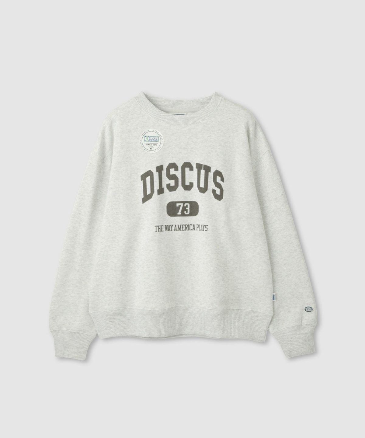 DISCUS ロゴトレーナー レディース