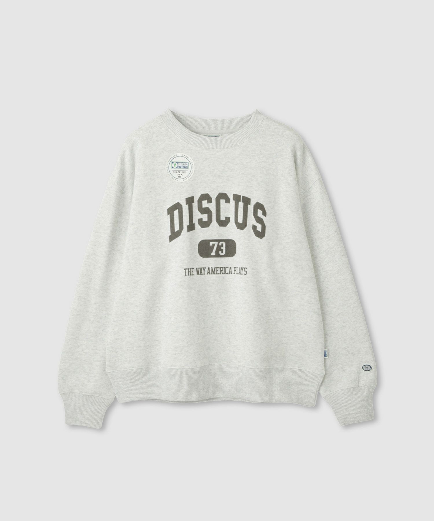 DISCUS ロゴトレーナー レディース
