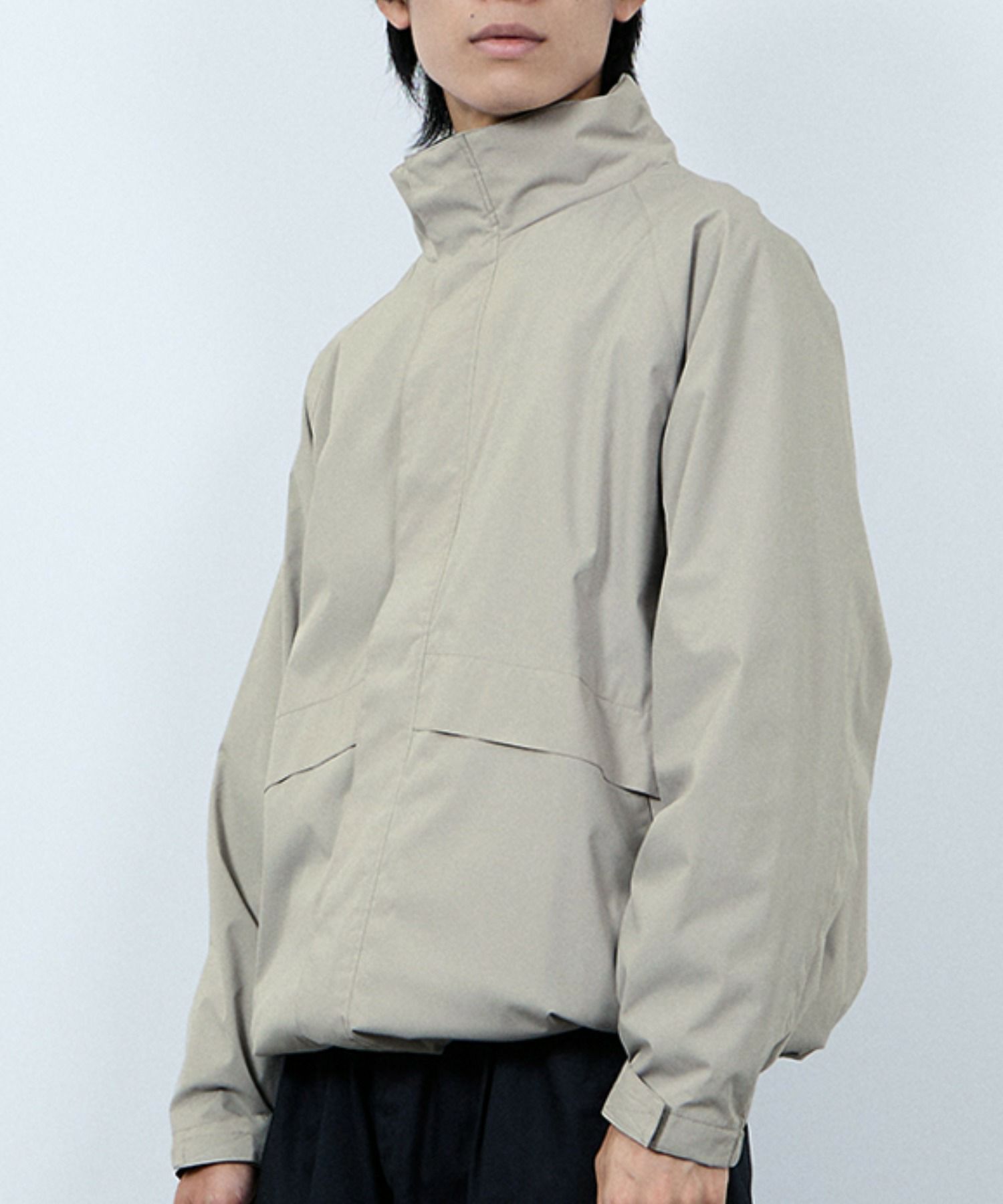 NAVY シャットアウター SOLOTEX(R)使用 裏メッシュスタンドジャケット メンズ商品画像-1