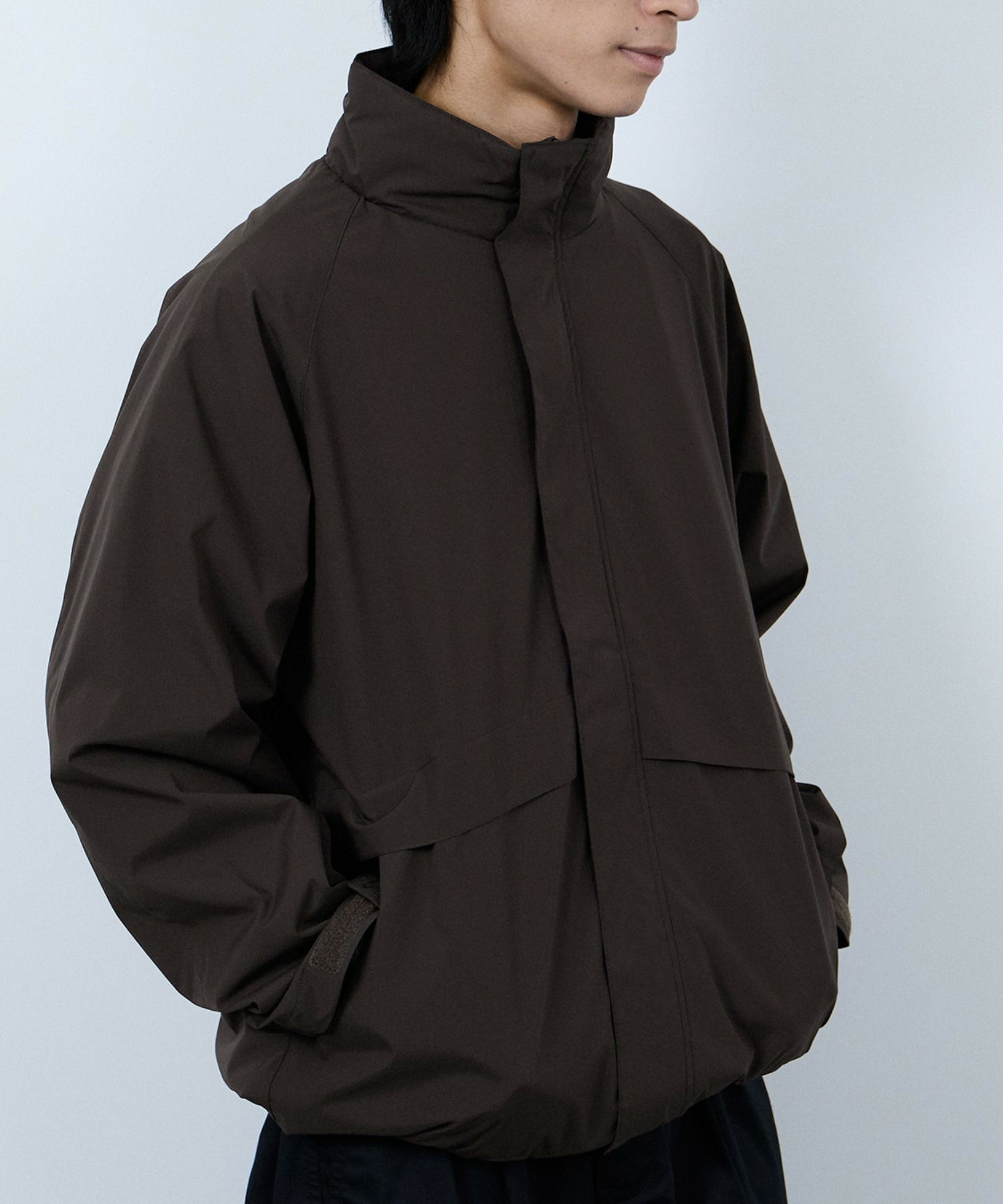 NAVY シャットアウター SOLOTEX(R)使用 裏メッシュスタンドジャケット メンズ商品画像-4