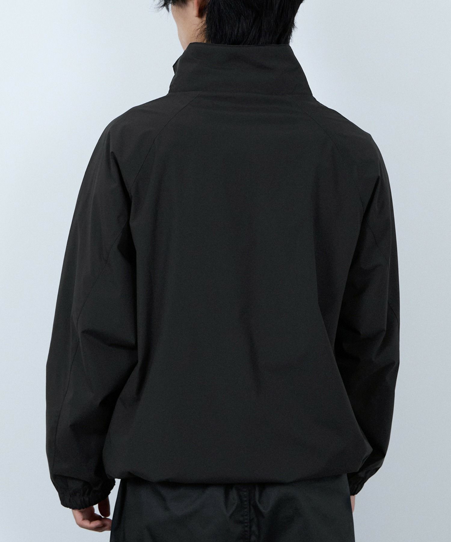 NAVY シャットアウター SOLOTEX(R)使用 裏メッシュスタンドジャケット メンズ