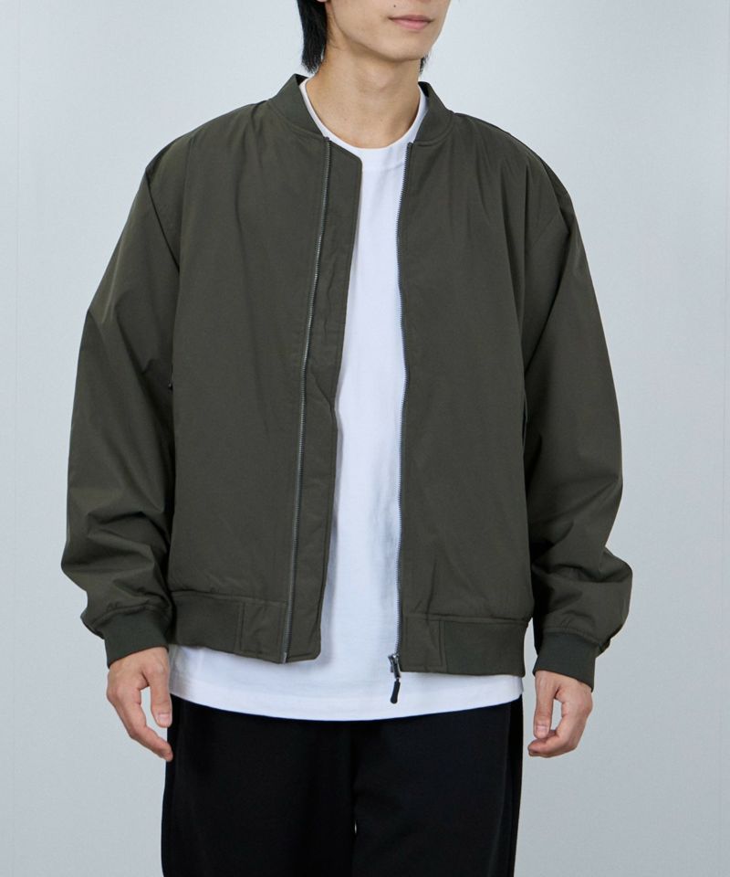 NAVY シャットアウター SOLOTEX(R)使用 裏シャギーリブジャケット メンズ商品画像-4