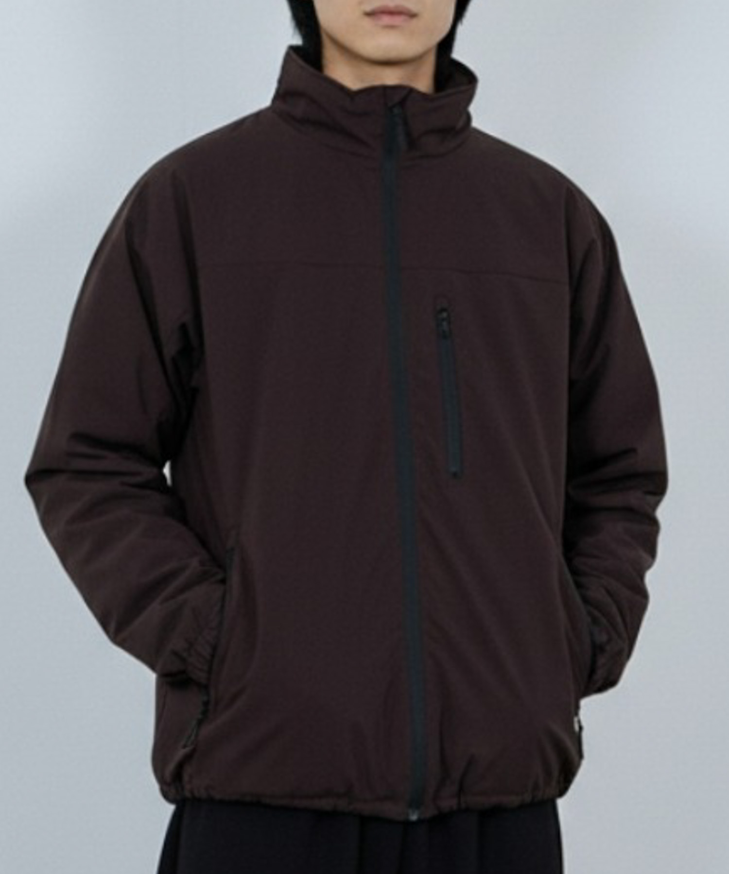 [値下げ]NAVY シャットアウター SOLOTEX(R)使用 裏シャギースタンドジャケット メンズ商品画像-3