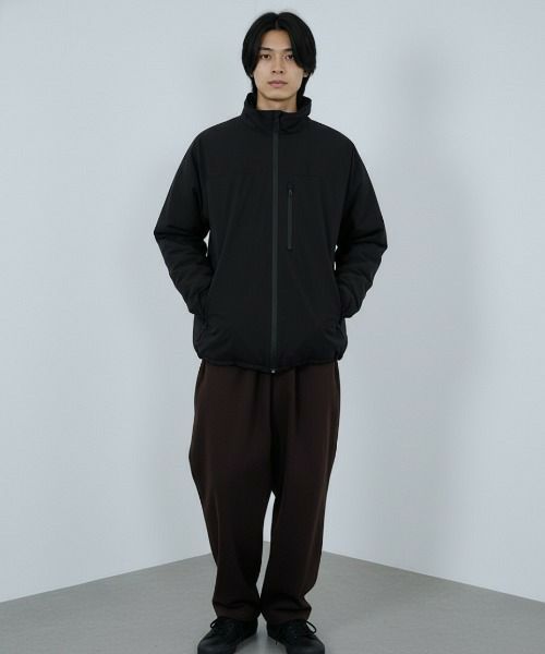 NAVY シャットアウター SOLOTEX(R)使用 裏シャギースタンドジャケット メンズ