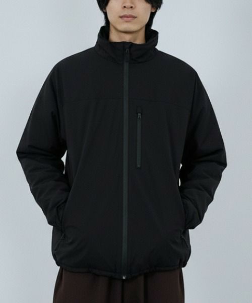 NAVY シャットアウター SOLOTEX(R)使用 裏シャギースタンドジャケット メンズ