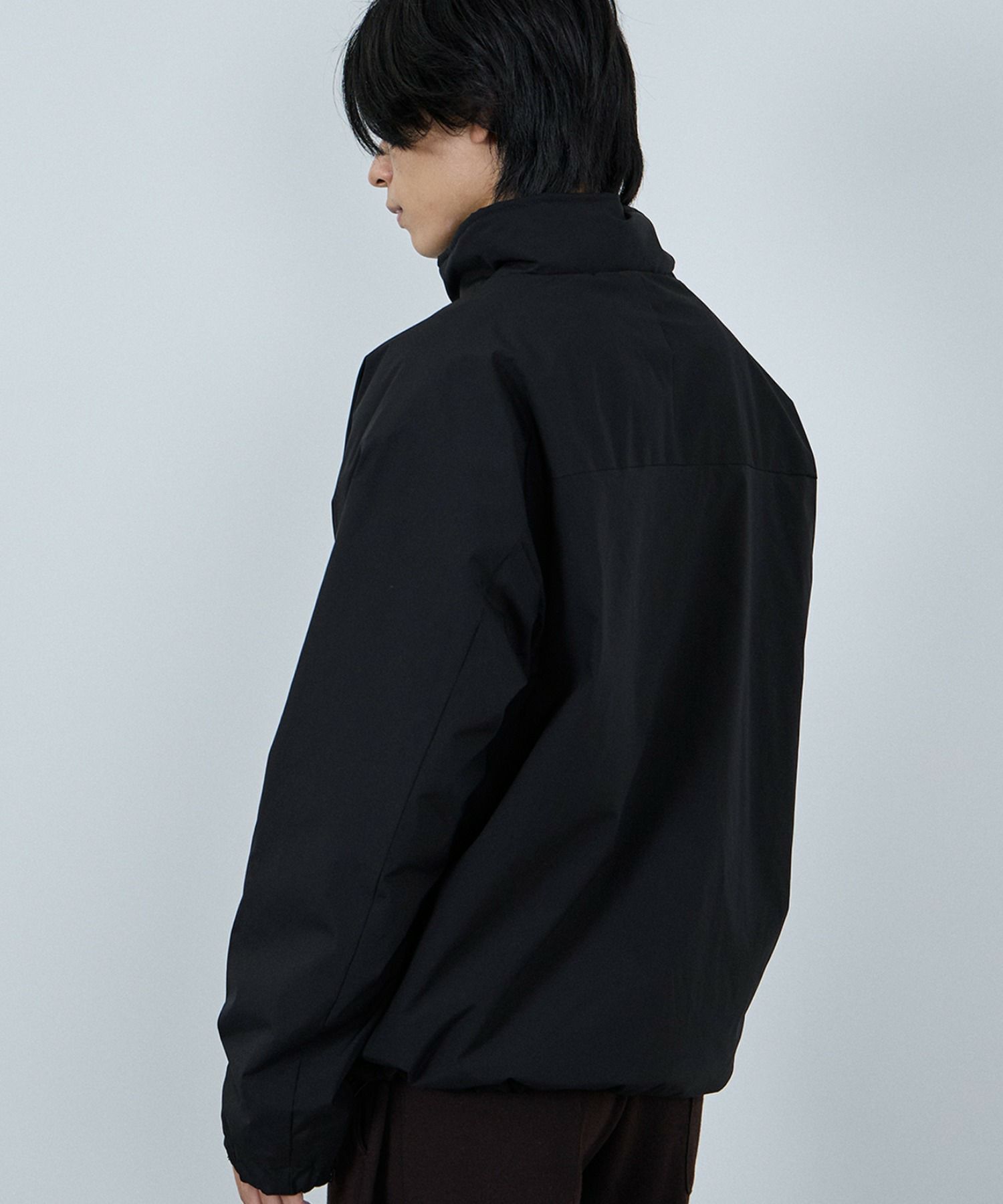 NAVY シャットアウター SOLOTEX(R)使用 裏シャギースタンドジャケット メンズ