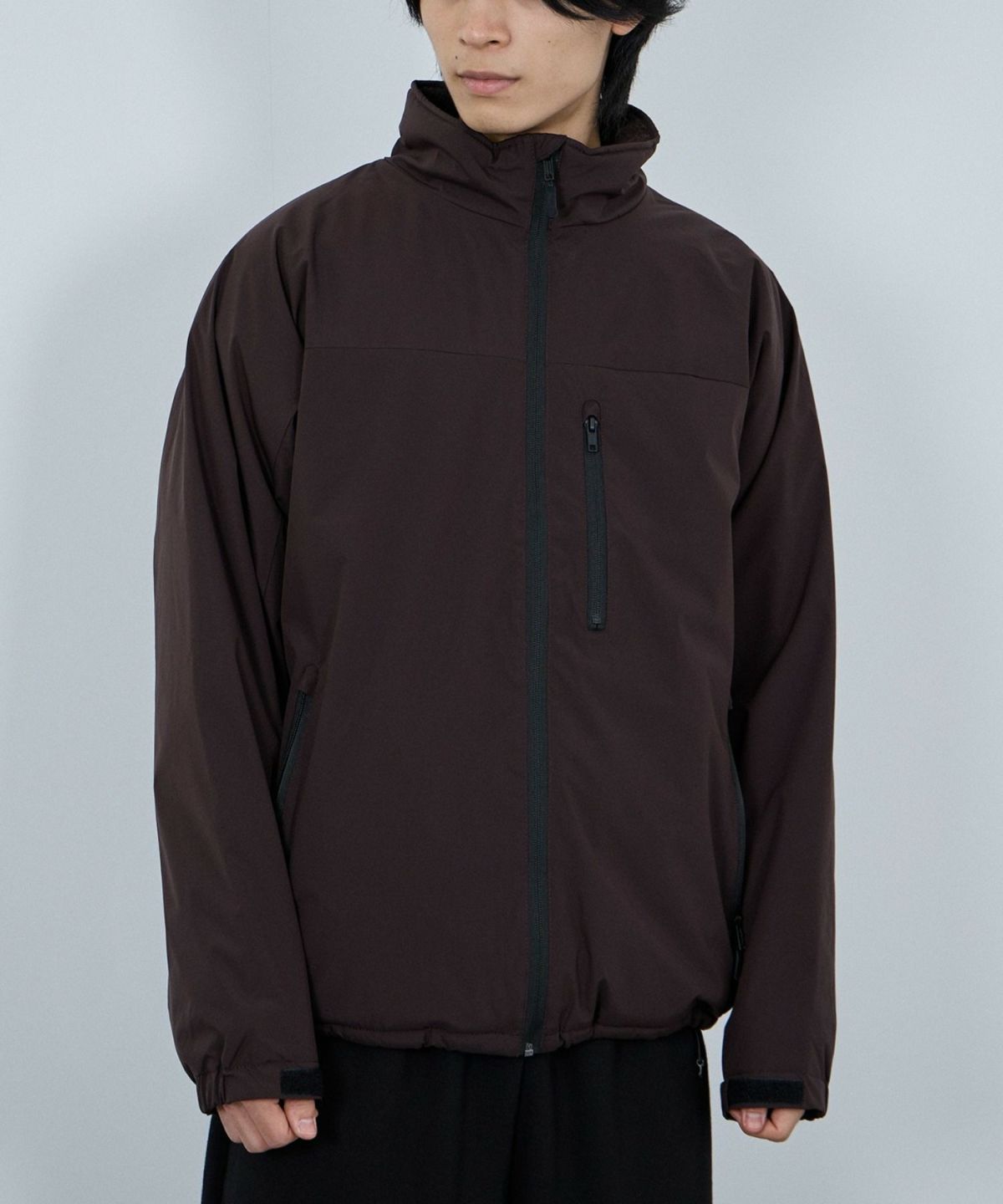 NAVY シャットアウター SOLOTEX(R)使用 裏シャギースタンドジャケット メンズ