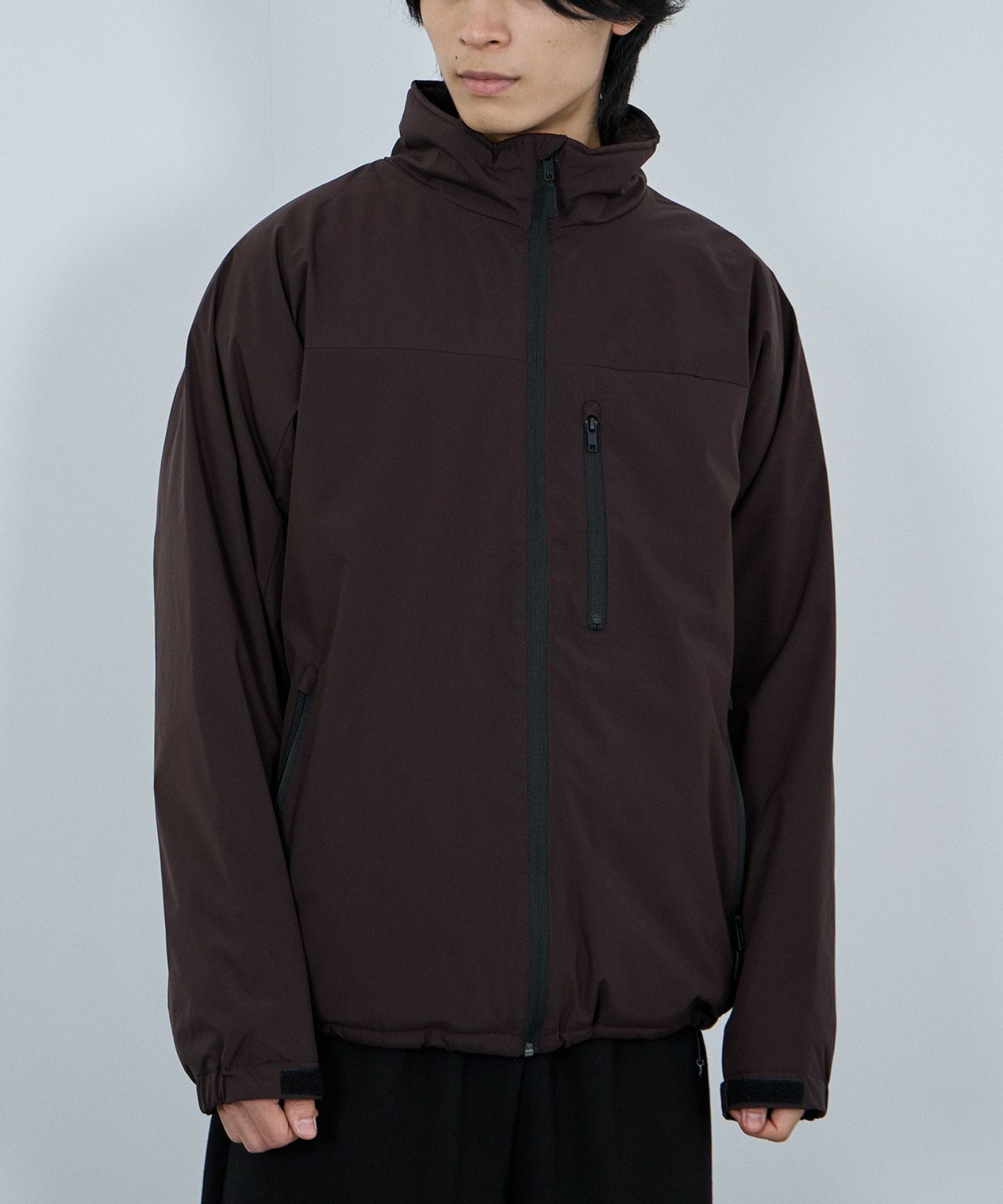 NAVY シャットアウター SOLOTEX(R)使用 裏シャギースタンドジャケット メンズ