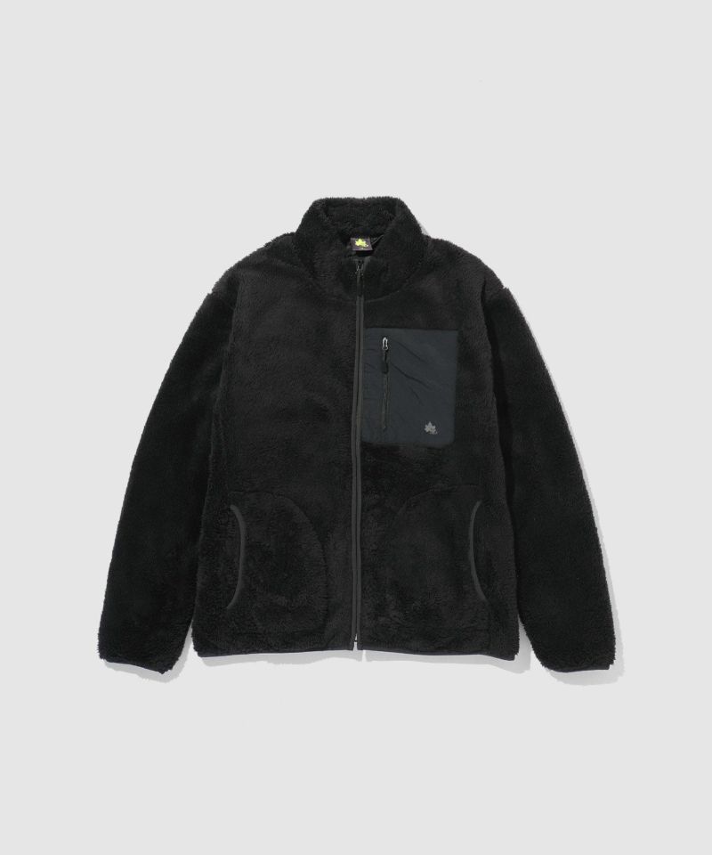 【WEB限定】LOGOS PARK  裏地付きボアフリースブルゾン メンズ商品画像-2