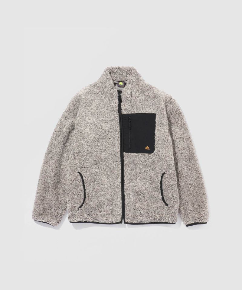【WEB限定】LOGOS PARK  裏地付きボアフリースブルゾン メンズ商品画像-5
