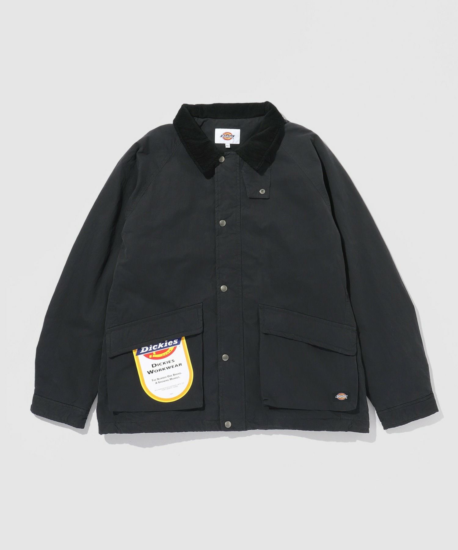 Dickies 襟コーデュロイ切り替え 薄中綿 ワークジャケット商品画像-7
