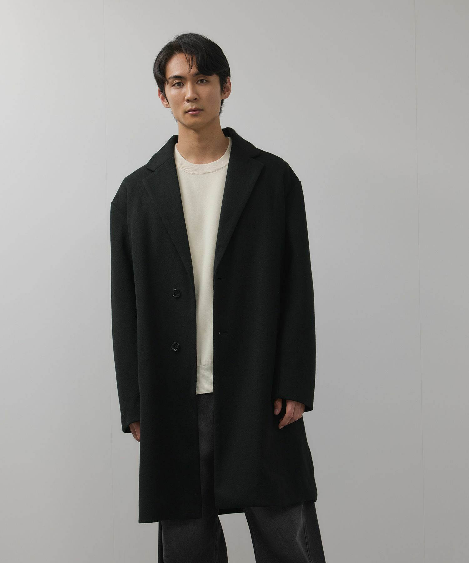 MOSSIMO フェイクメルトンコート メンズ