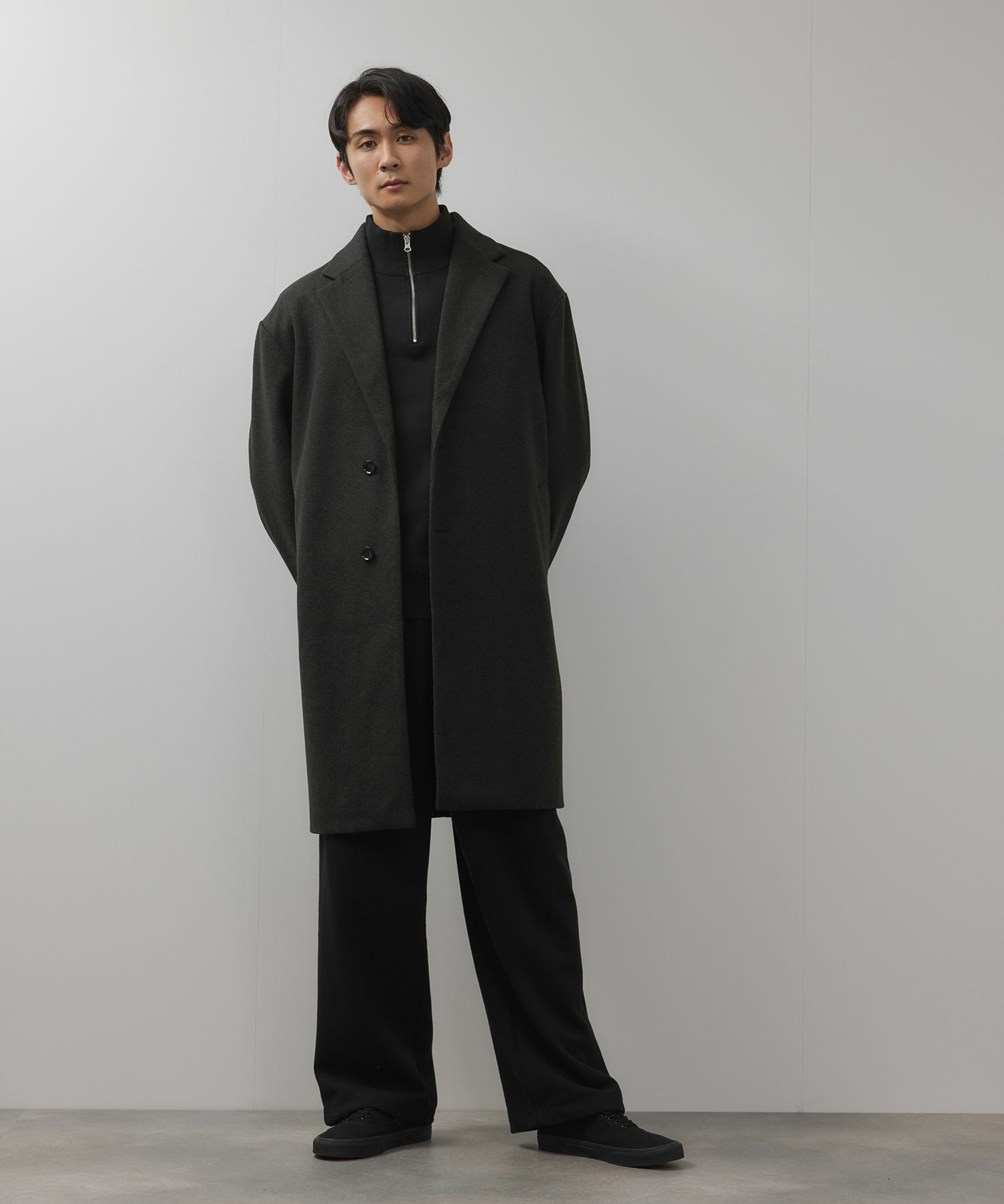 MOSSIMO  フェイクメルトンコート メンズ商品画像-7