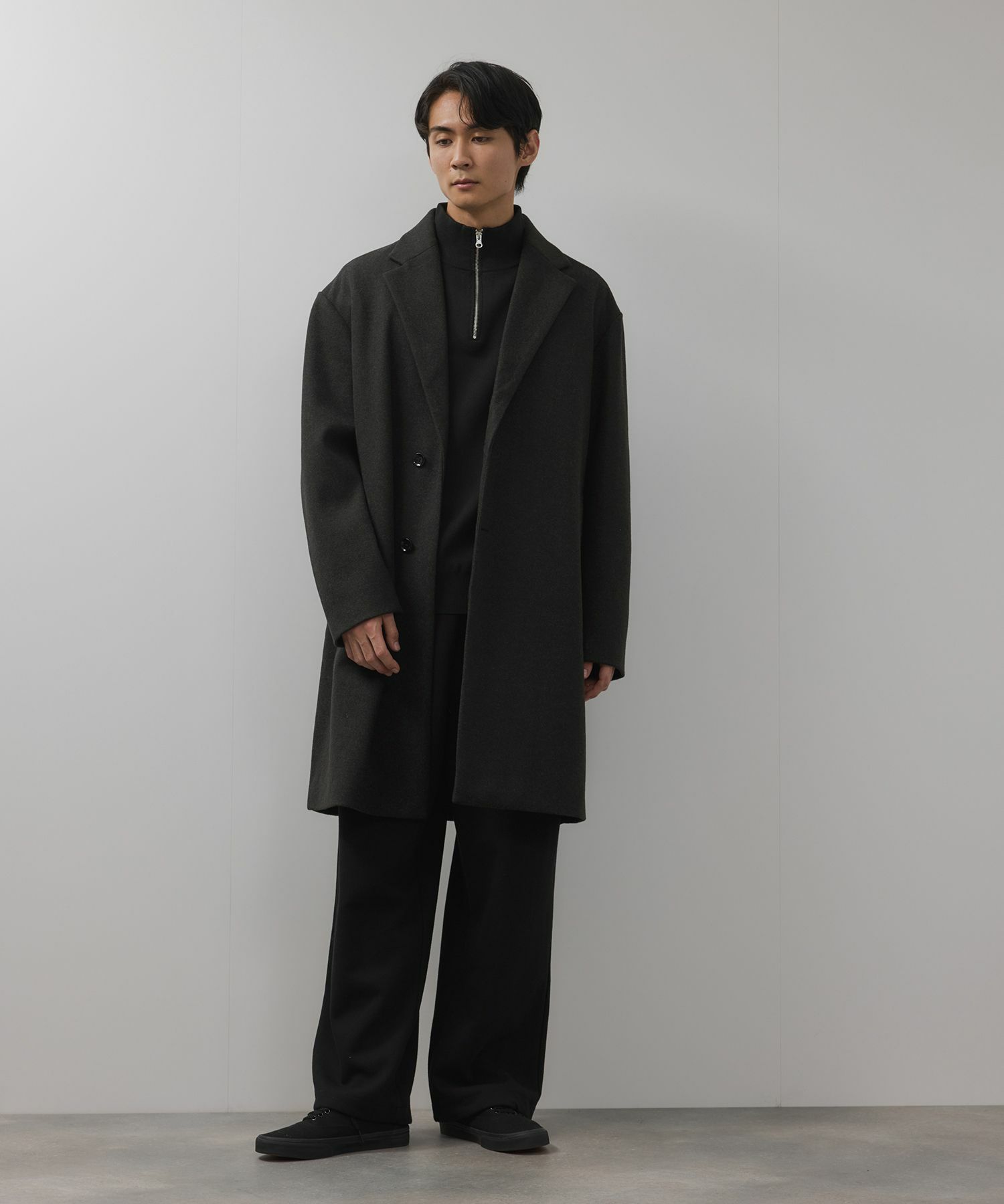MOSSIMO フェイクメルトンコート メンズ