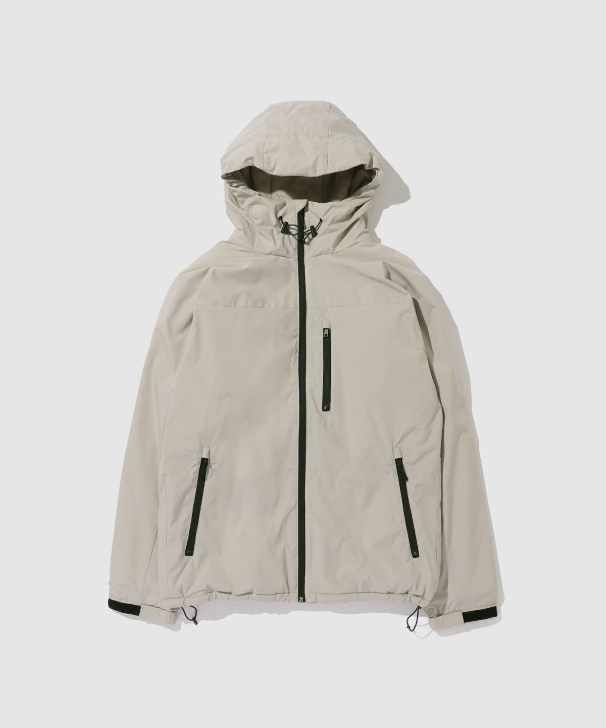 NAVY シャットアウター SOLOTEX(R)使用 裏シャギーフードジャケット メンズ