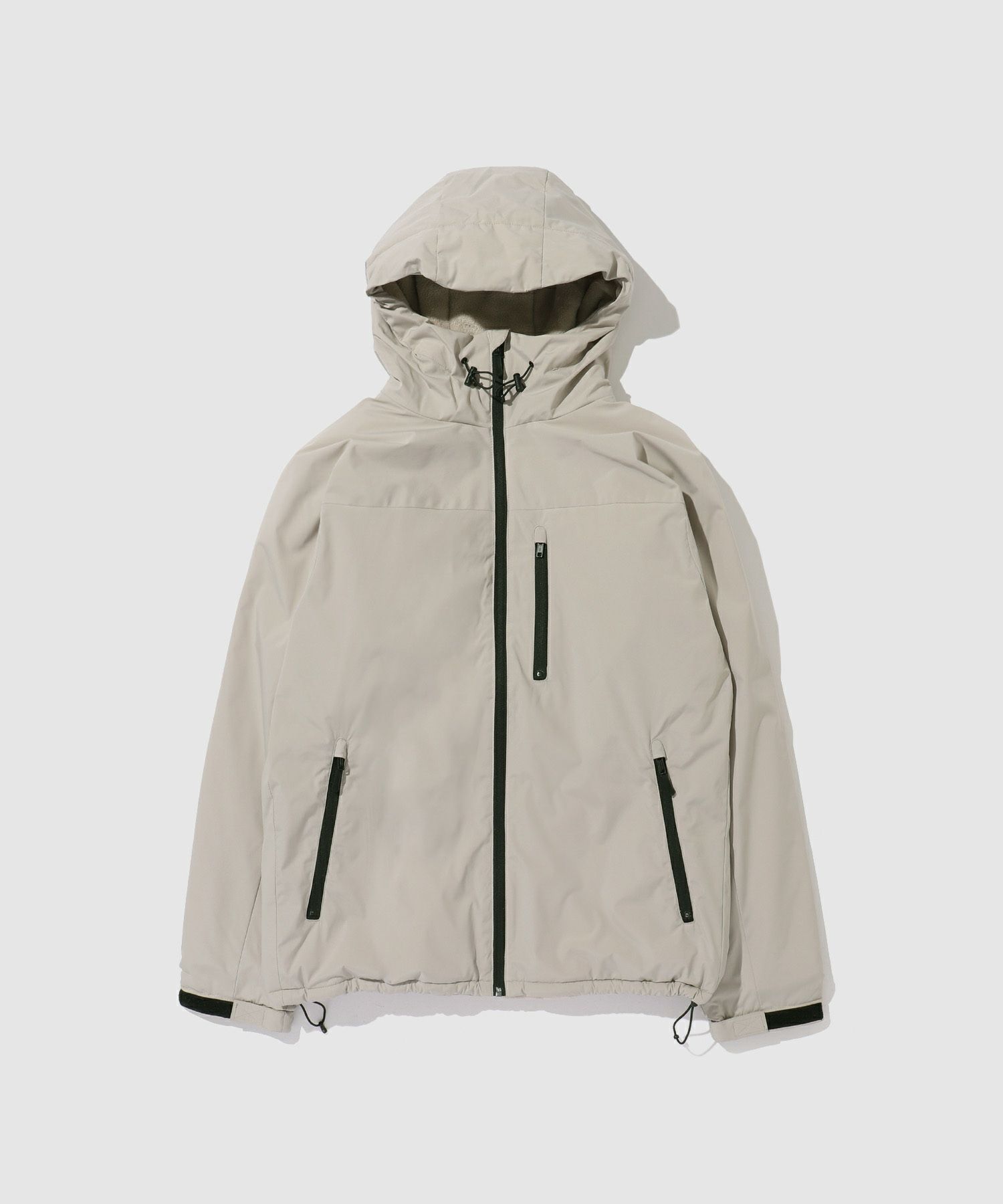 NAVY シャットアウター SOLOTEX(R)使用 裏シャギーフードジャケット メンズ
