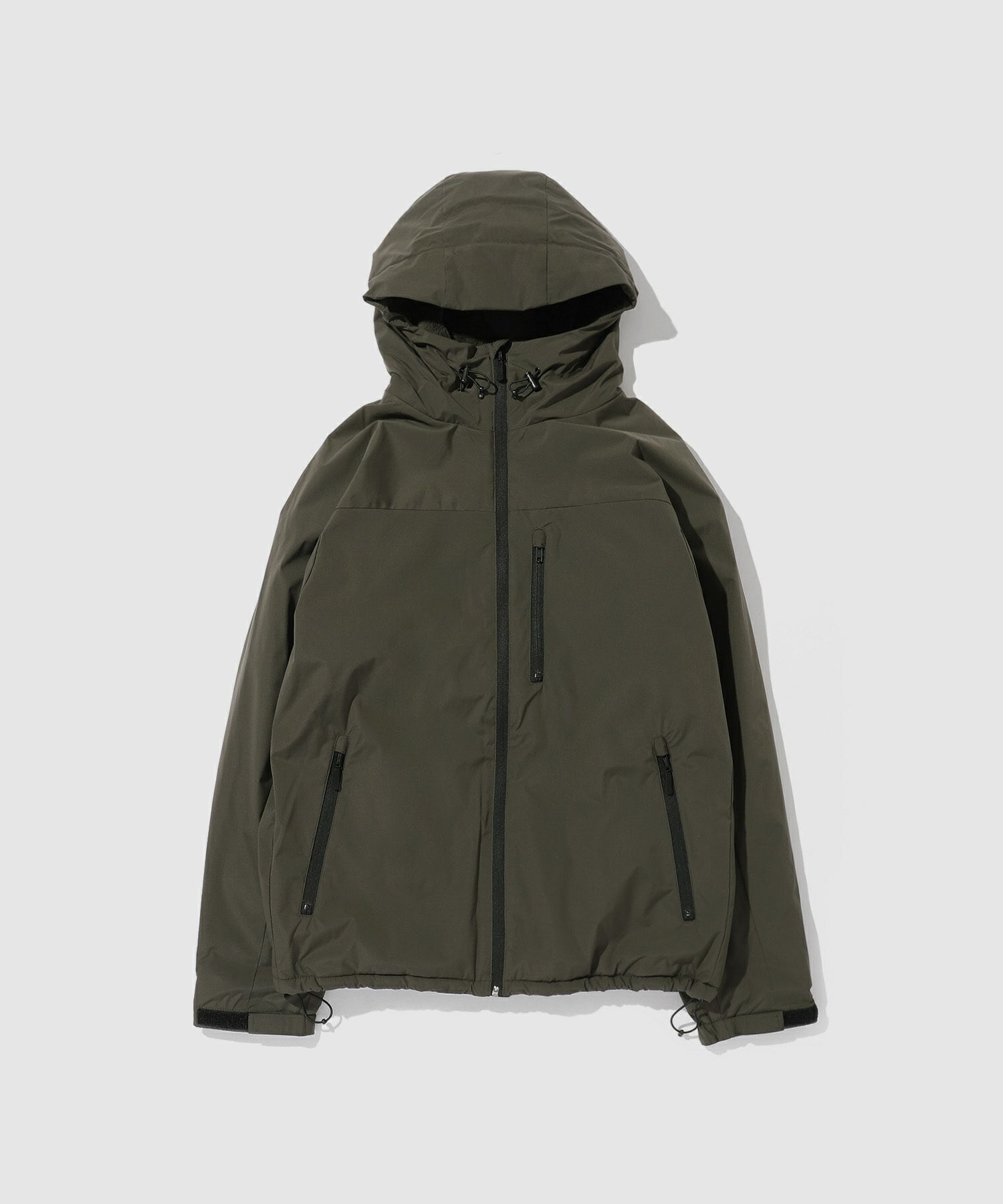 NAVY シャットアウター SOLOTEX(R)使用 裏シャギーフードジャケット メンズ商品画像-13