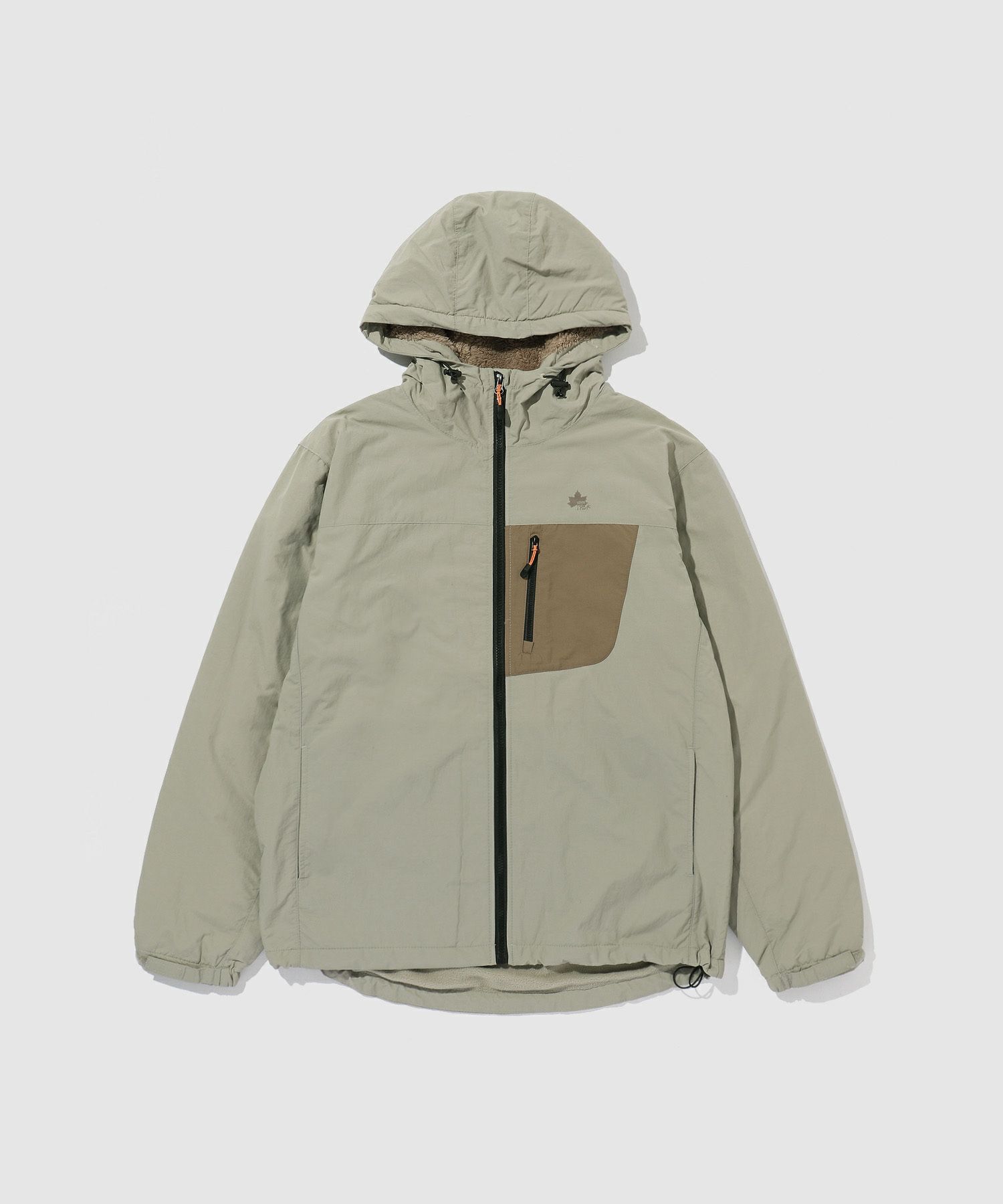 【WEB限定】LOGOS PARK 裏フリースナイロンパーカー メンズ