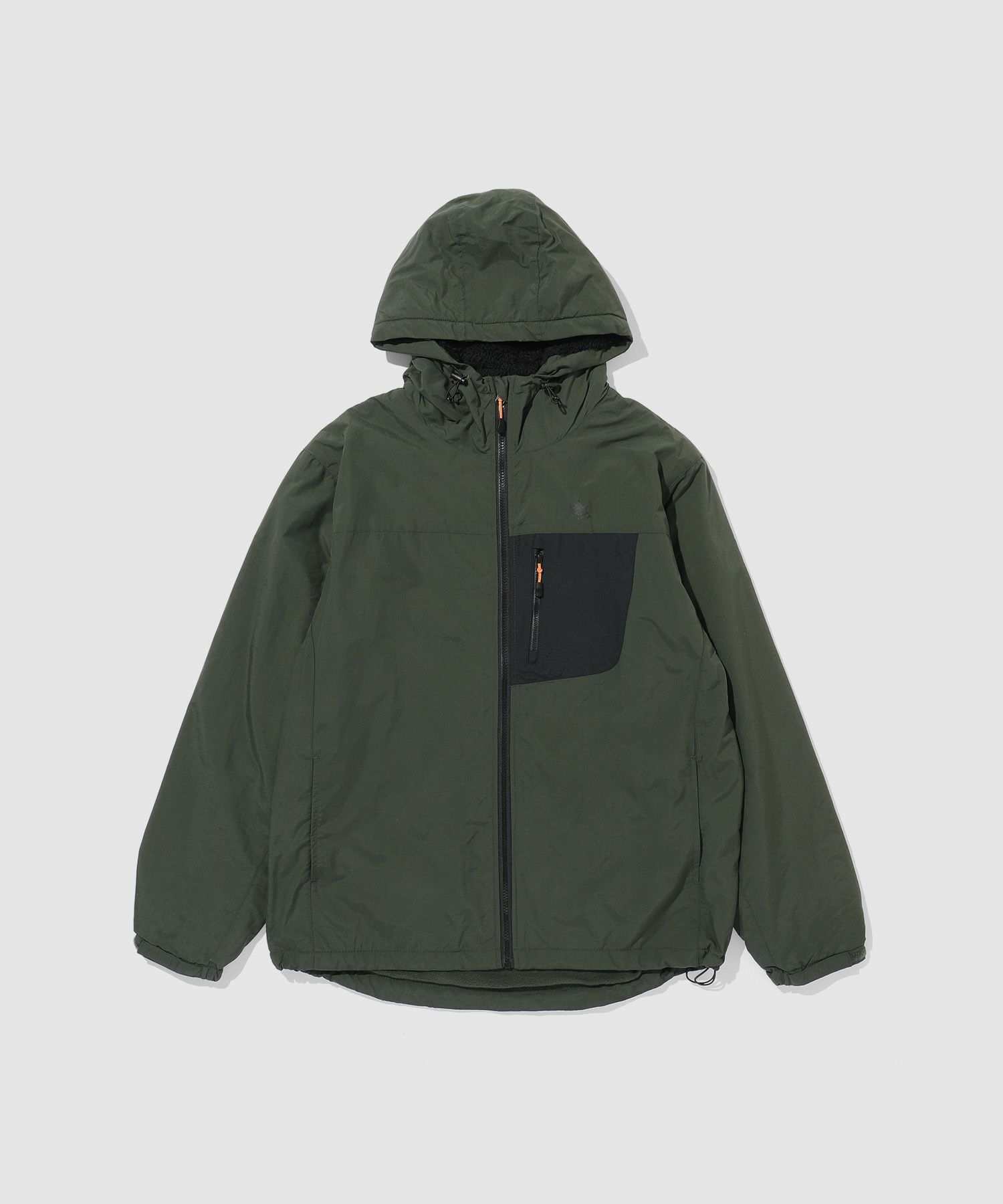【WEB限定】LOGOS PARK 裏フリースナイロンパーカー メンズ