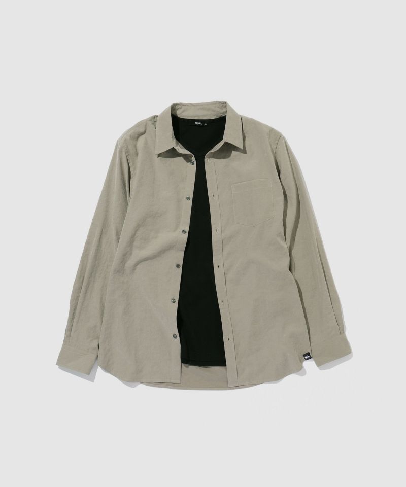 MOSSIMO  TNピーチ素材シャツ×テレコTシャツアンサンブル メンズ商品画像-1