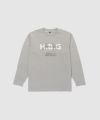  T-GRAPHICS ロゴデザイン長袖Tシャツ メンズ
