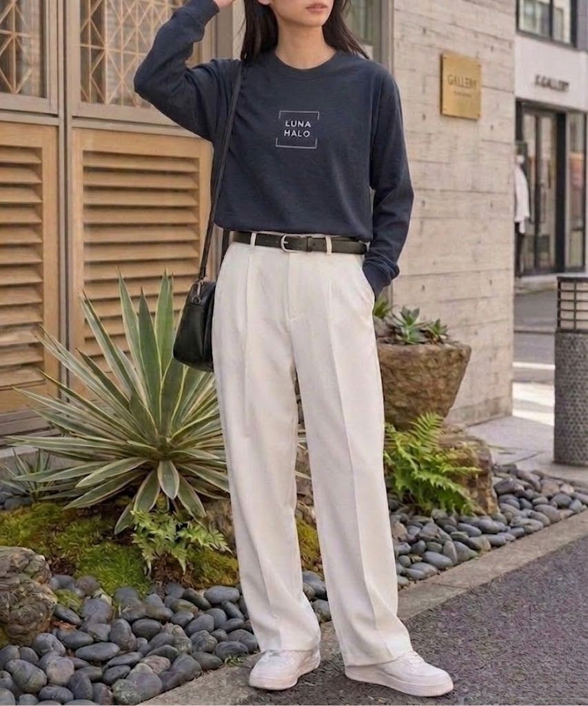 T-GRAPHICS  ロゴデザイン長袖Tシャツ メンズ商品画像-5