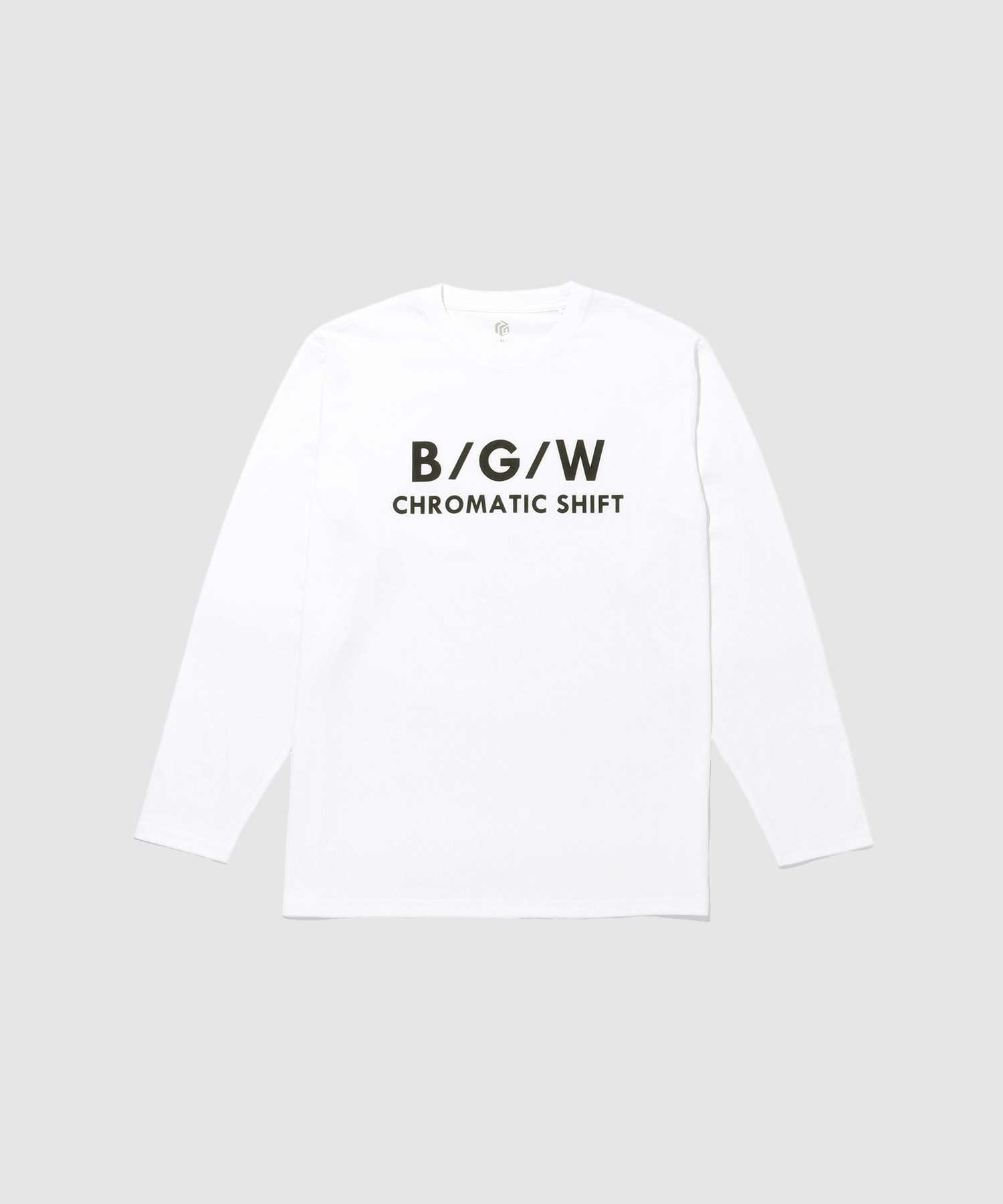  T-GRAPHICS ロゴデザイン長袖Tシャツ メンズ