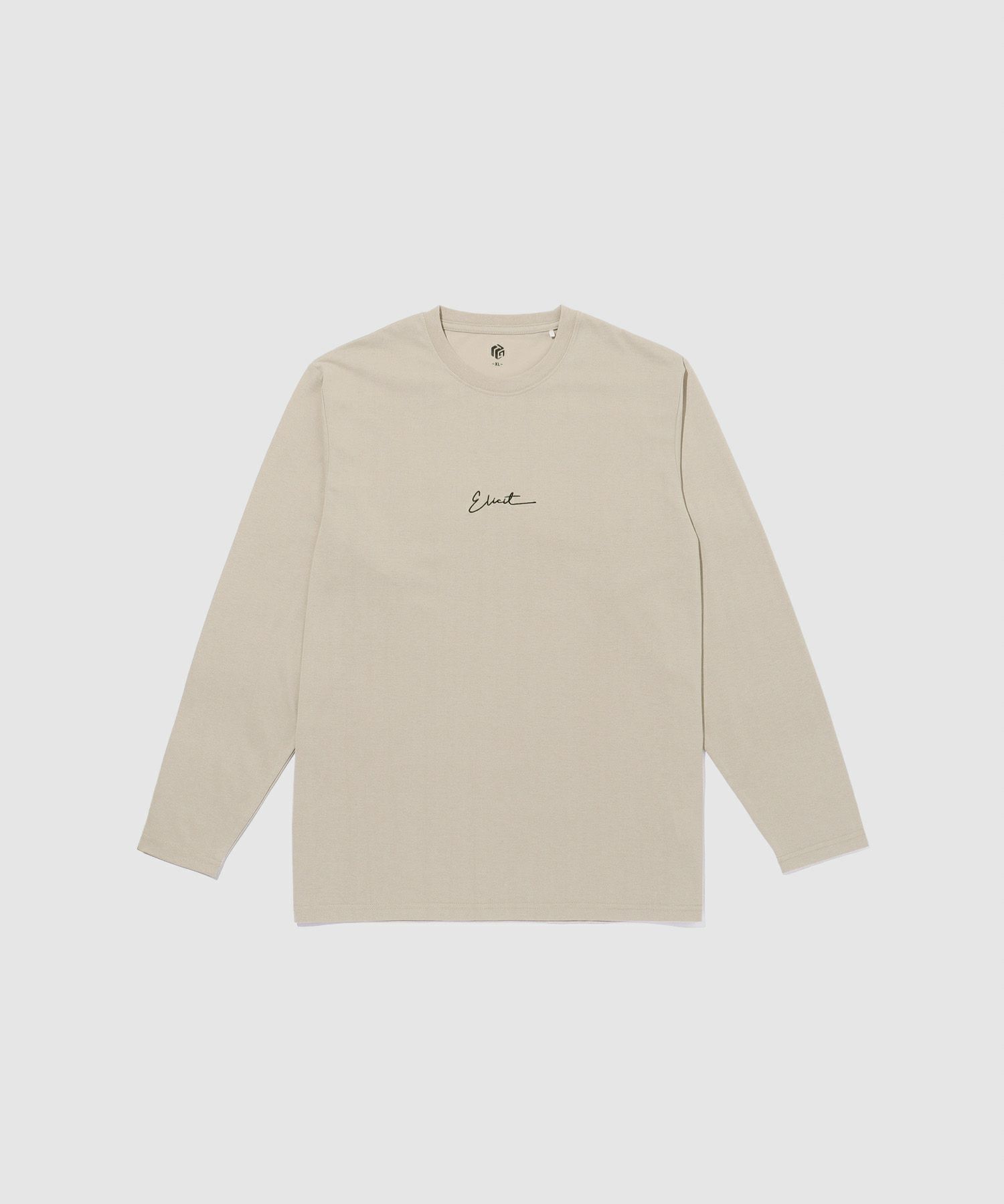 T-GRAPHICS  ワンポイント刺繍長袖Tシャツ メンズ商品サムネイル-1