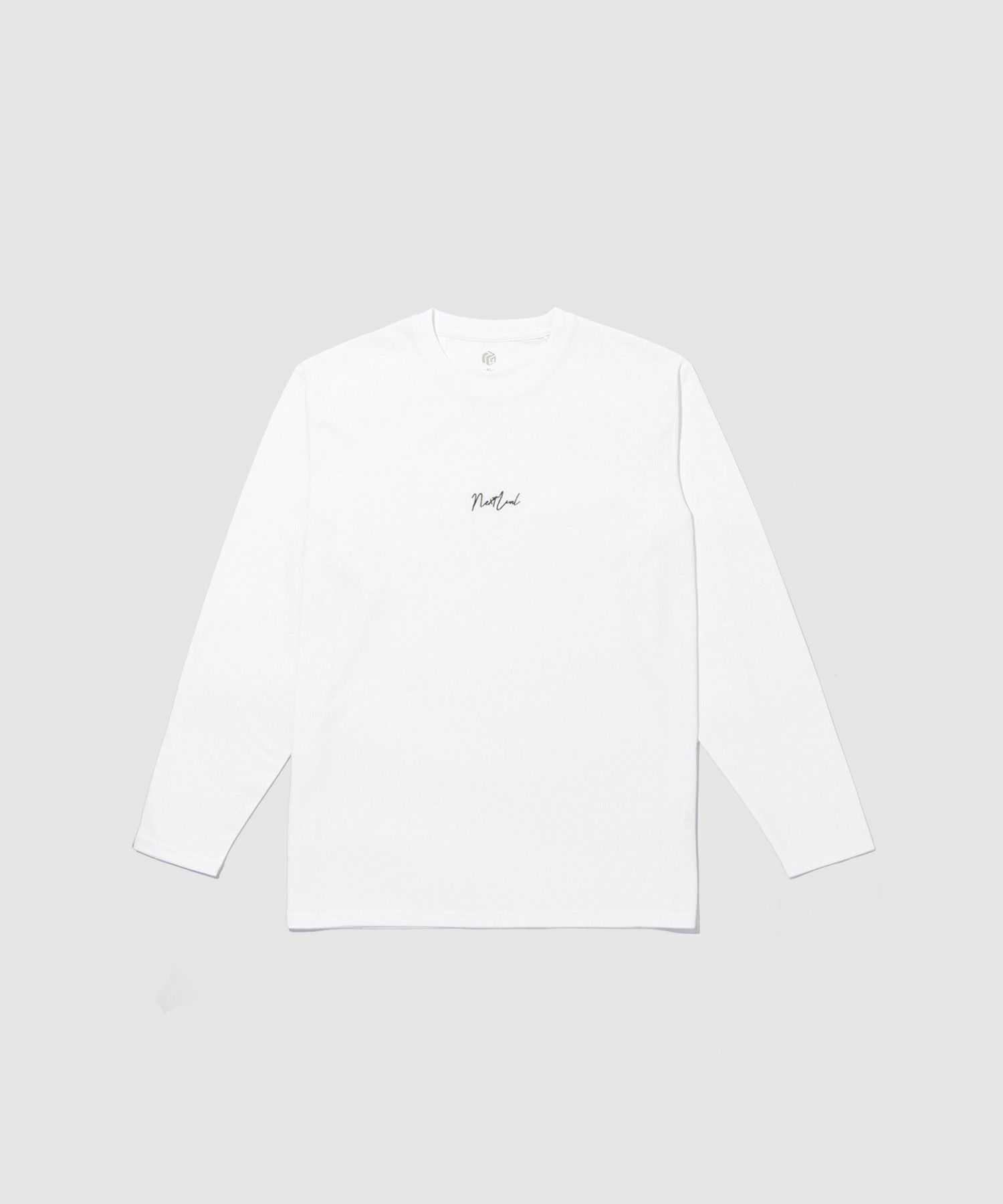 T-GRAPHICS ワンポイント刺繍長袖Tシャツ メンズ