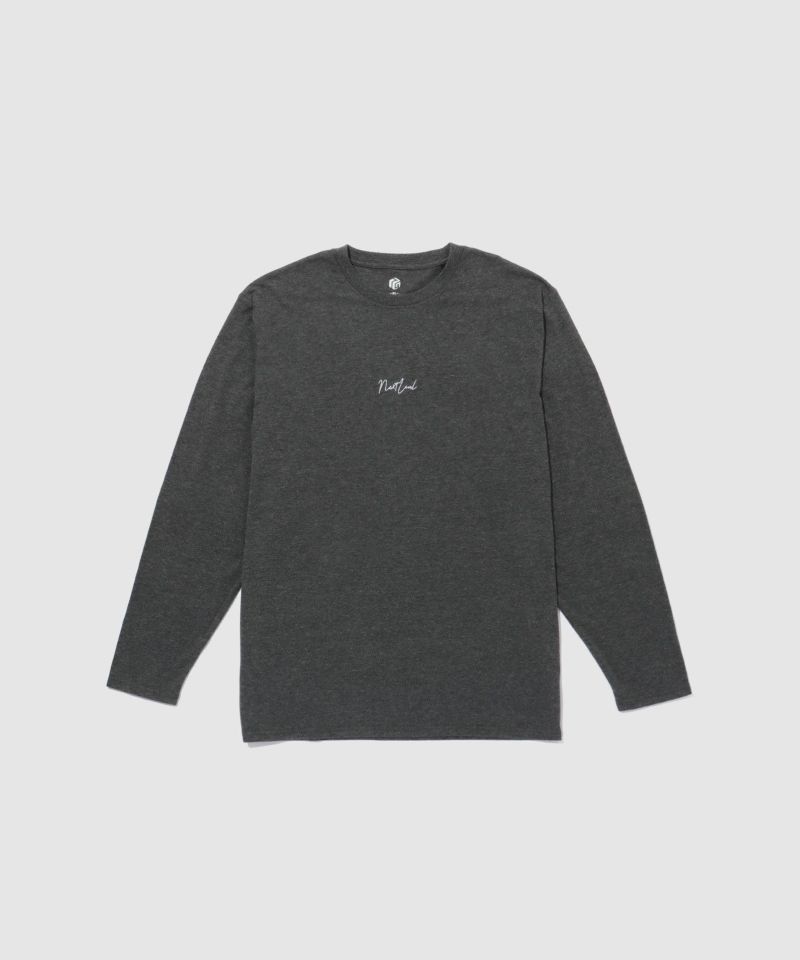 T-GRAPHICS  ワンポイント刺繍長袖Tシャツ メンズ商品画像-3