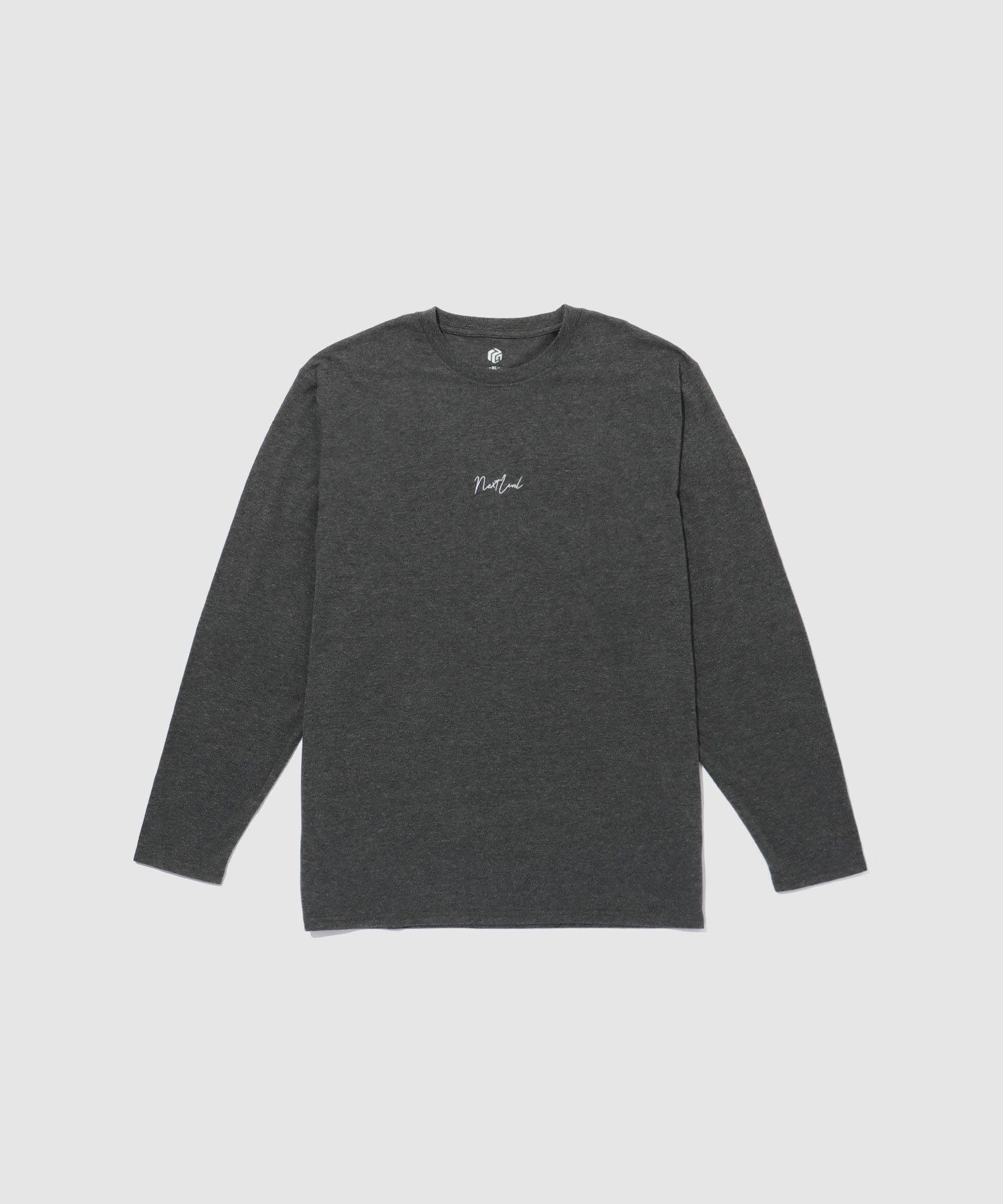 T-GRAPHICS ワンポイント刺繍長袖Tシャツ メンズ