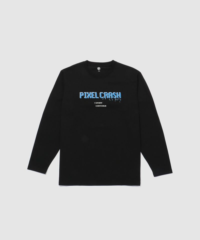 [値下げ]T-GRAPHICS  ゲームデザイン長袖Tシャツ メンズ商品画像-3