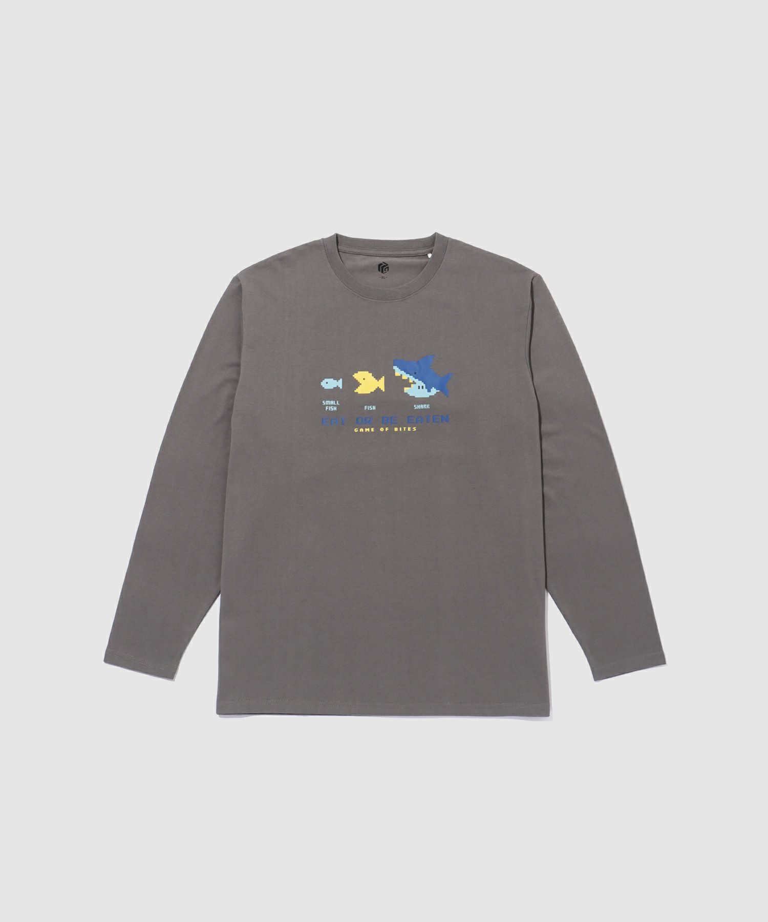 T-GRAPHICS  ゲームデザイン長袖Tシャツ メンズ商品画像-5