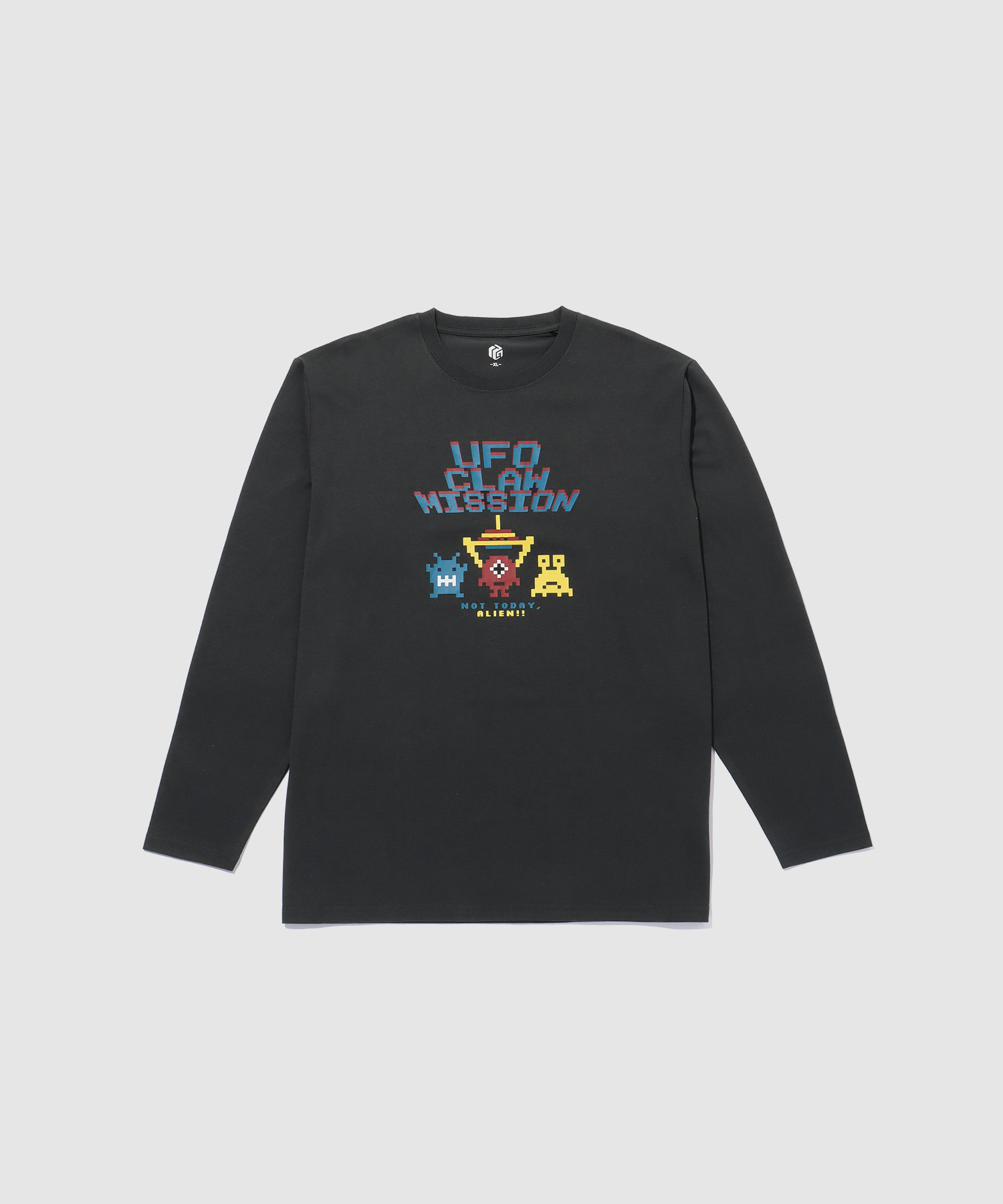 T-GRAPHICS  ゲームデザイン長袖Tシャツ メンズ商品サムネイル-7