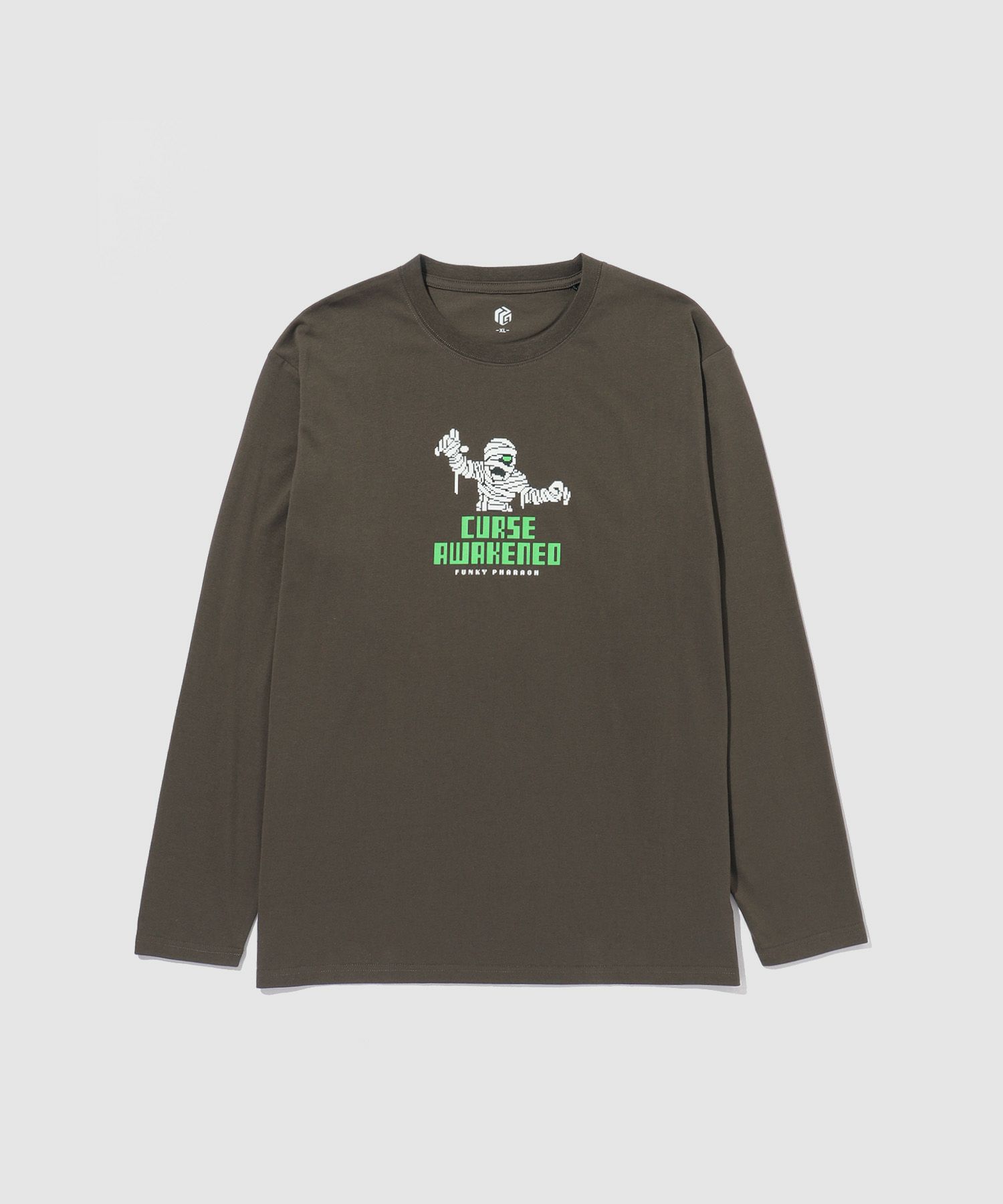 T-GRAPHICS モンスターダンス長袖Tシャツ メンズ